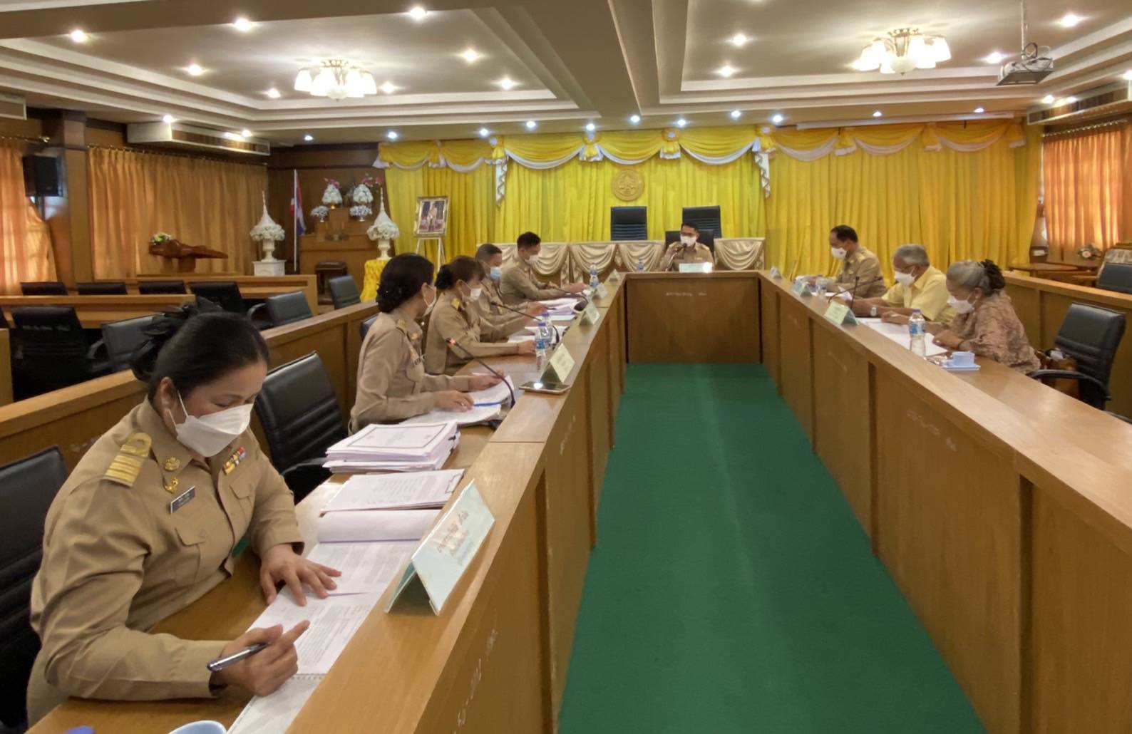 พช.ยโสธร  พัฒนาการจังหวัดยโสธรร่วมประชุมคณะอนุกรรมการพิจารณาการดำเนินการทางวินัยและการให้ออกจากราชการของข้าราชการองค์การบริหารส่วนจังหวัดยโสธร  ครั้งที่ 2/2564