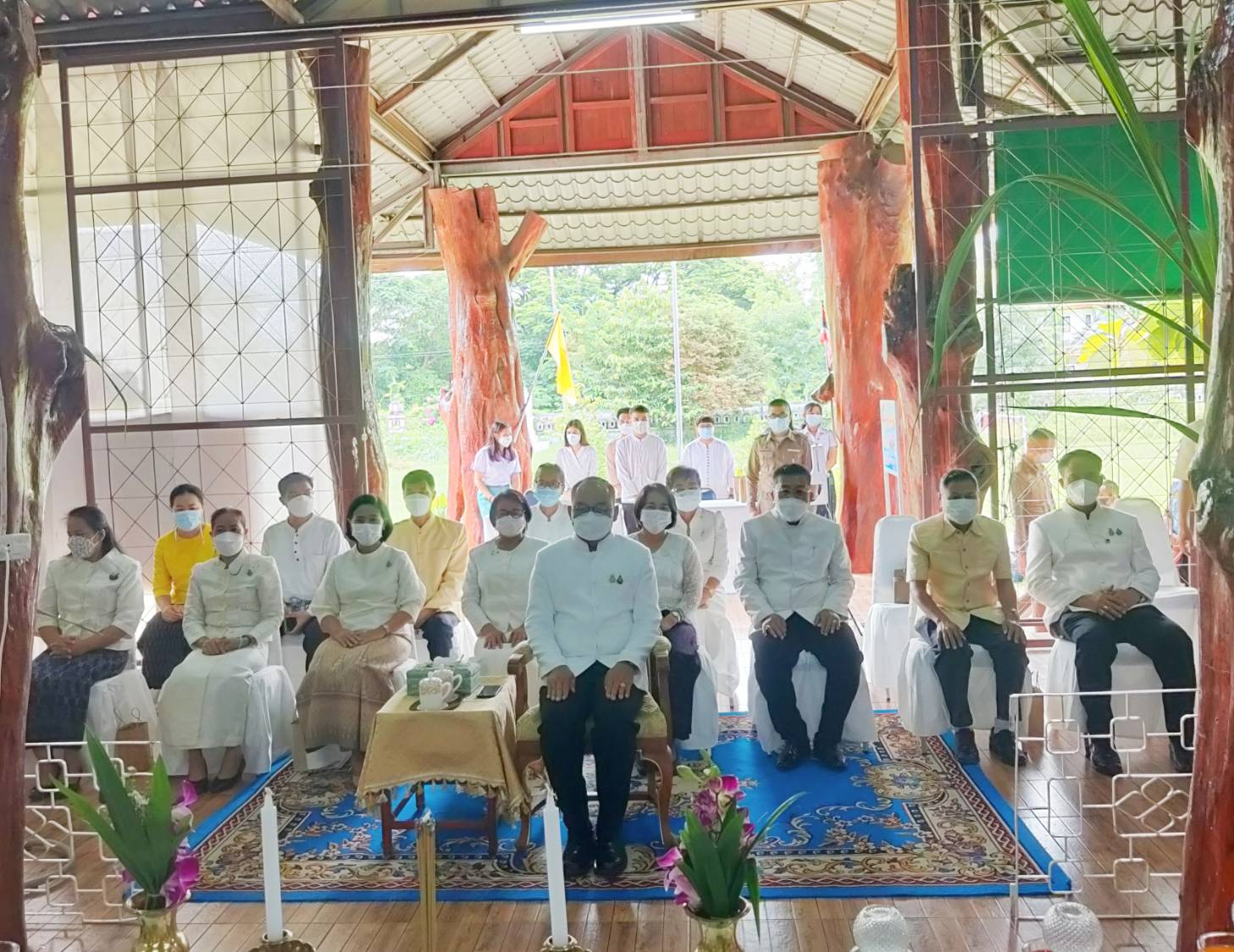 พช. ยโสธร ร่วมพิธีบวงสรวงเครื่องเกียรติยศประกอบศพที่ได้รับพระราชทาน