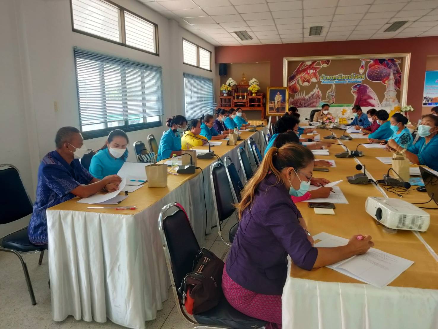 พช.ยโสธร  ประชุมคัดเลือกคณะกรรมการพัฒนาสตรีจังหวัดยโสธร (กพสจ.