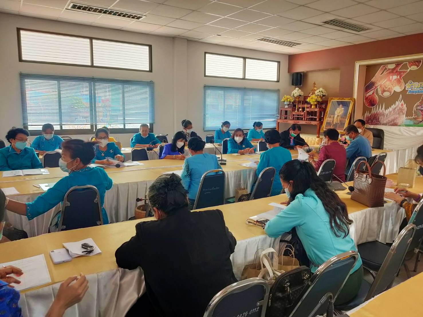 พช.ยโสธร  ประชุมคัดเลือกคณะกรรมการพัฒนาสตรีจังหวัดยโสธร (กพสจ.