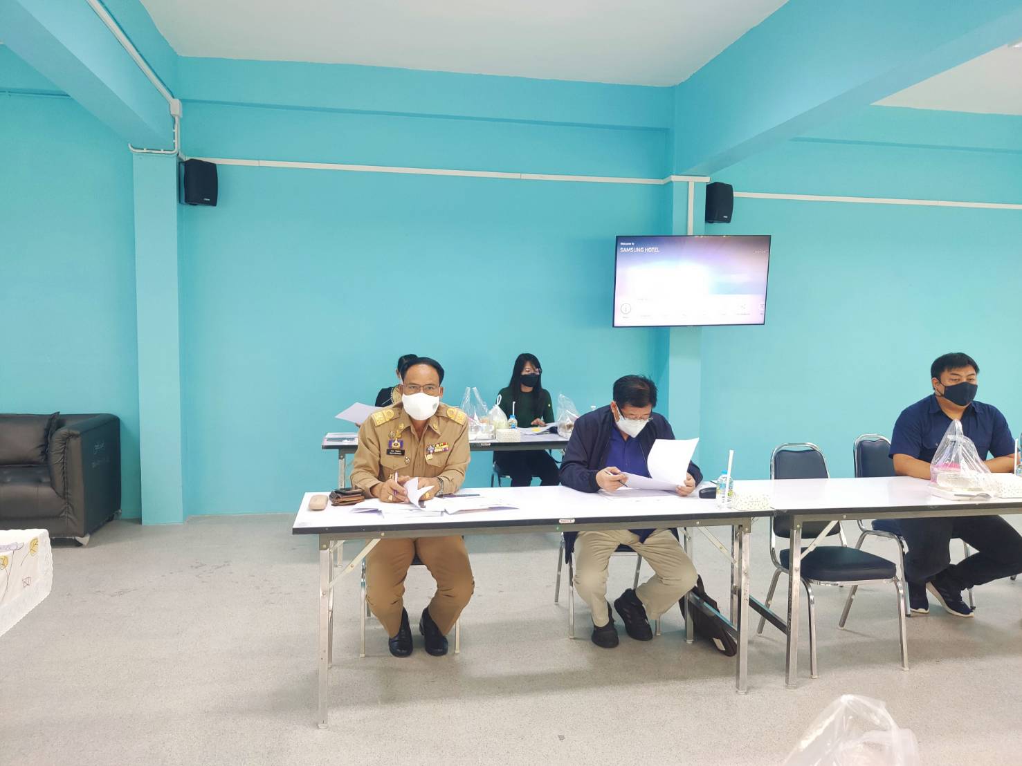 พช. ยโสธร  พัฒนาการจังหวัดยโสธร ร่วมการประชุมโครงการวิจัยเพื่อพัฒนาพื้นที่เพื่อแก้ไขปัญหาความยากจนแบบเบ็ดเสร็จแและแม่นยำ ในพื้นที่จังหวัดยโสธร