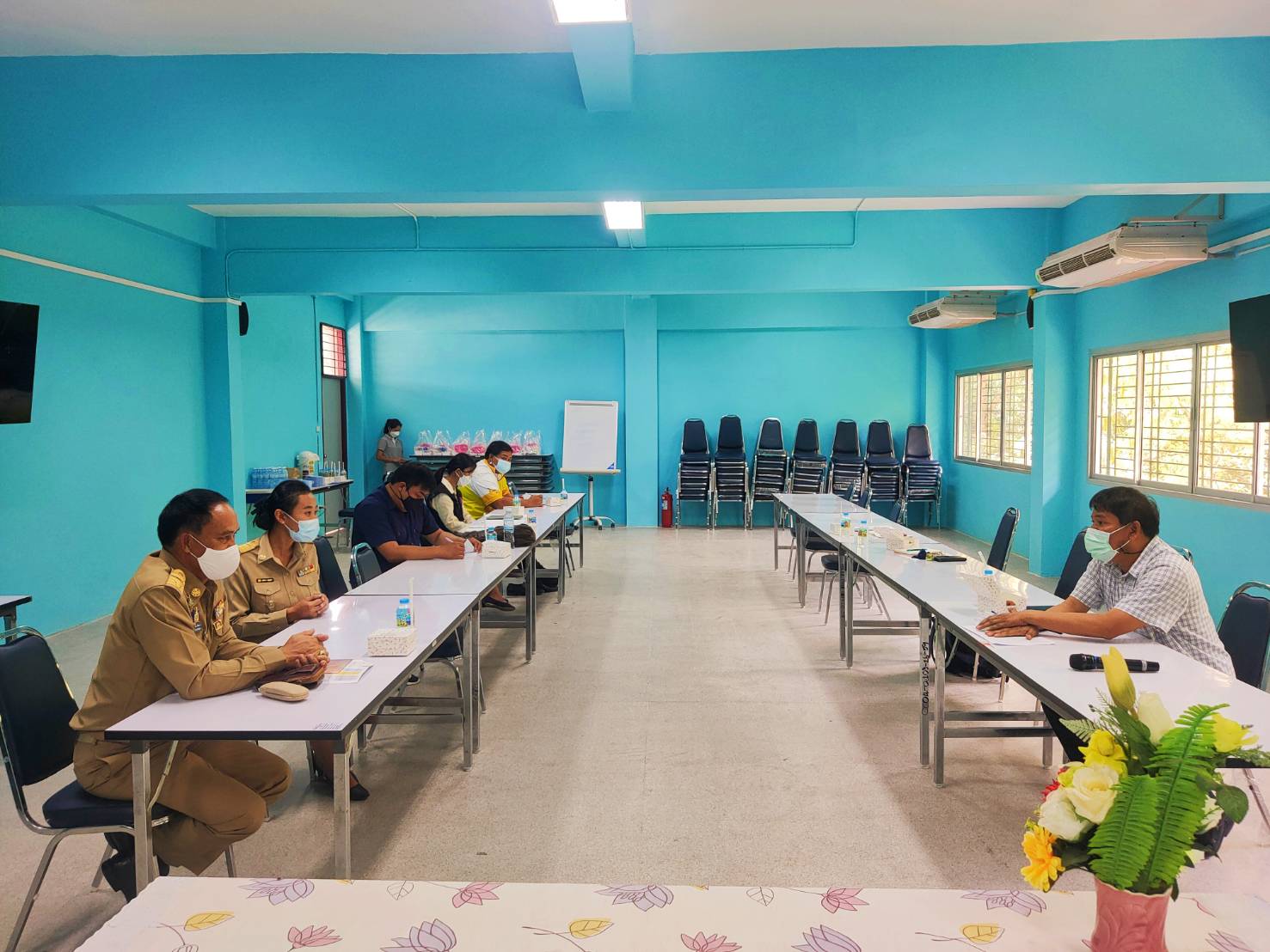พช. ยโสธร  พัฒนาการจังหวัดยโสธร ร่วมการประชุมโครงการวิจัยเพื่อพัฒนาพื้นที่เพื่อแก้ไขปัญหาความยากจนแบบเบ็ดเสร็จแและแม่นยำ ในพื้นที่จังหวัดยโสธร