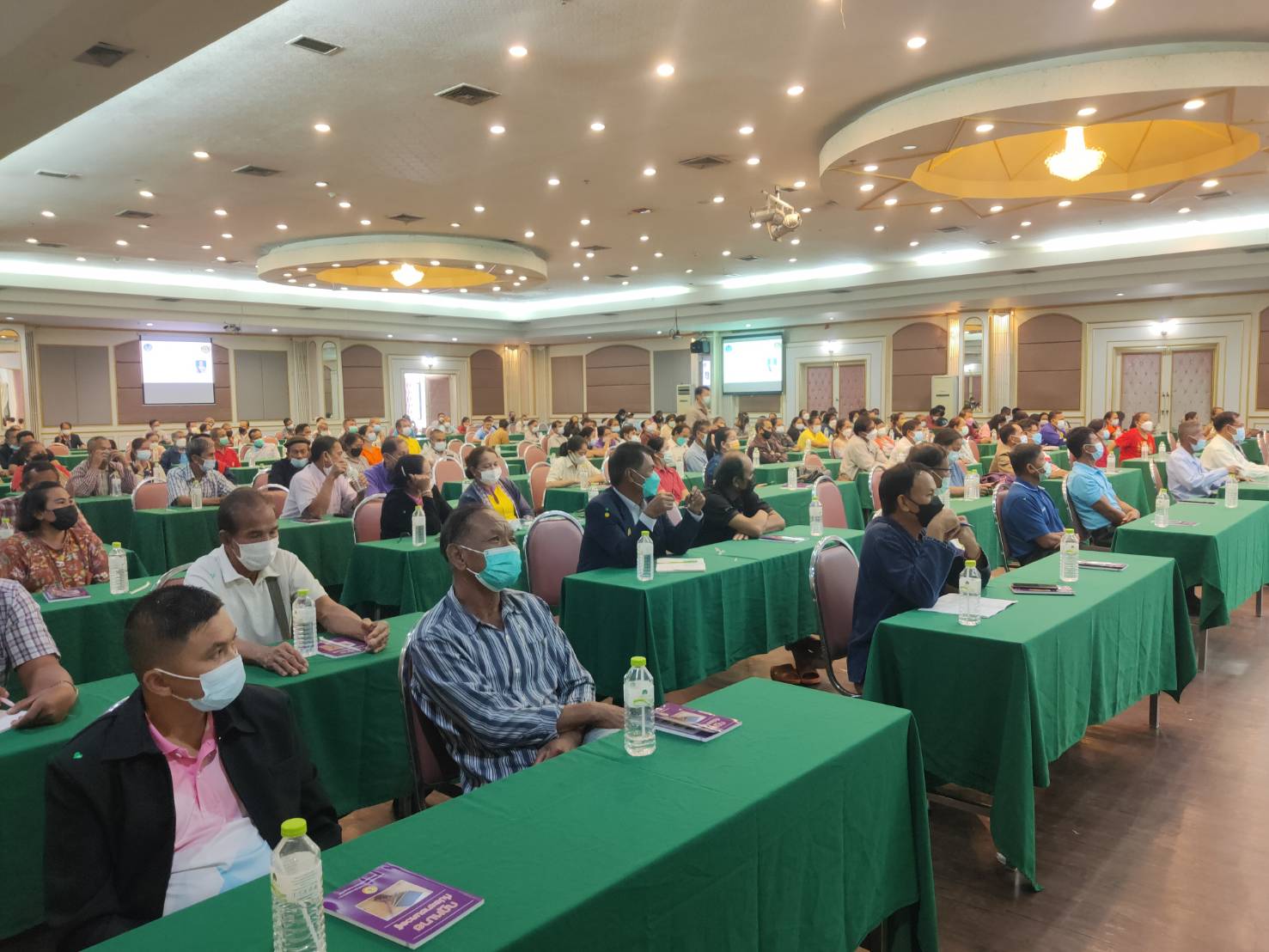 พช.ยโสธร พัฒนาการจังหวัดยโสธร เป็นวิทยากร บรรยาย”แนวทางการส่งเสริมการทำการเกษตรด้วยโคก หนอง นา โมเดลในพื้นที่จังหวัดยโสธร”