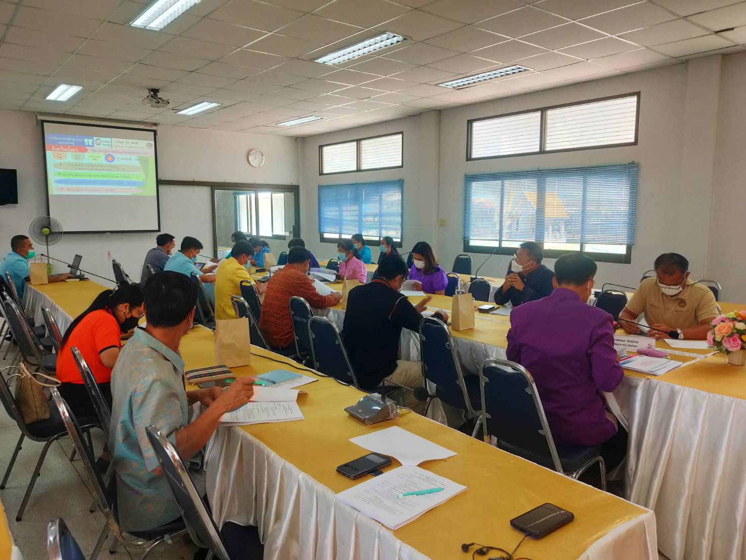 พช. ยโสธร จัดประชุม “เดินเครื่องคณะทำงานการพัฒนาเศรษฐกิจฐานรากและประชารัฐ (E 3) ดันเศรษฐกิจฐานราก” จังหวัดยโสธร   ครั้งที่ 1/2564