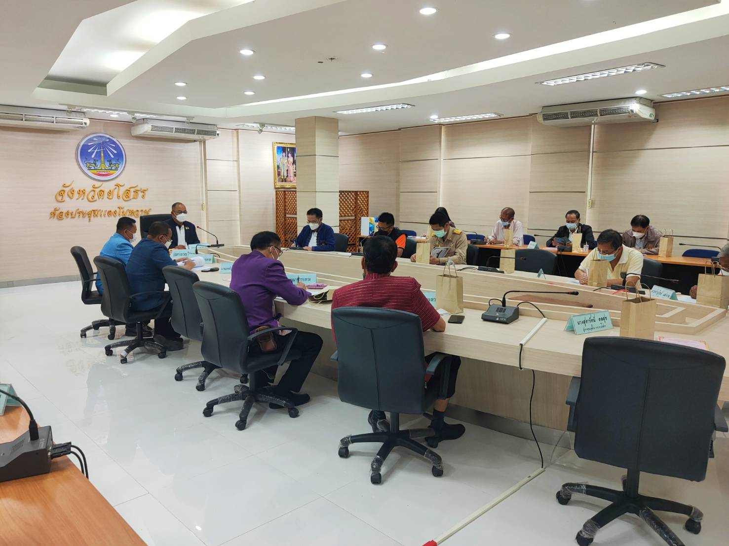 พช.ยโสธร พัฒนาการจังหวัดยโสธร ร่วมการประชุมคณะกรรมการพนักงานเทศบาลจังหวัดยโสธร (ก.ท.จ.ยโสธร)