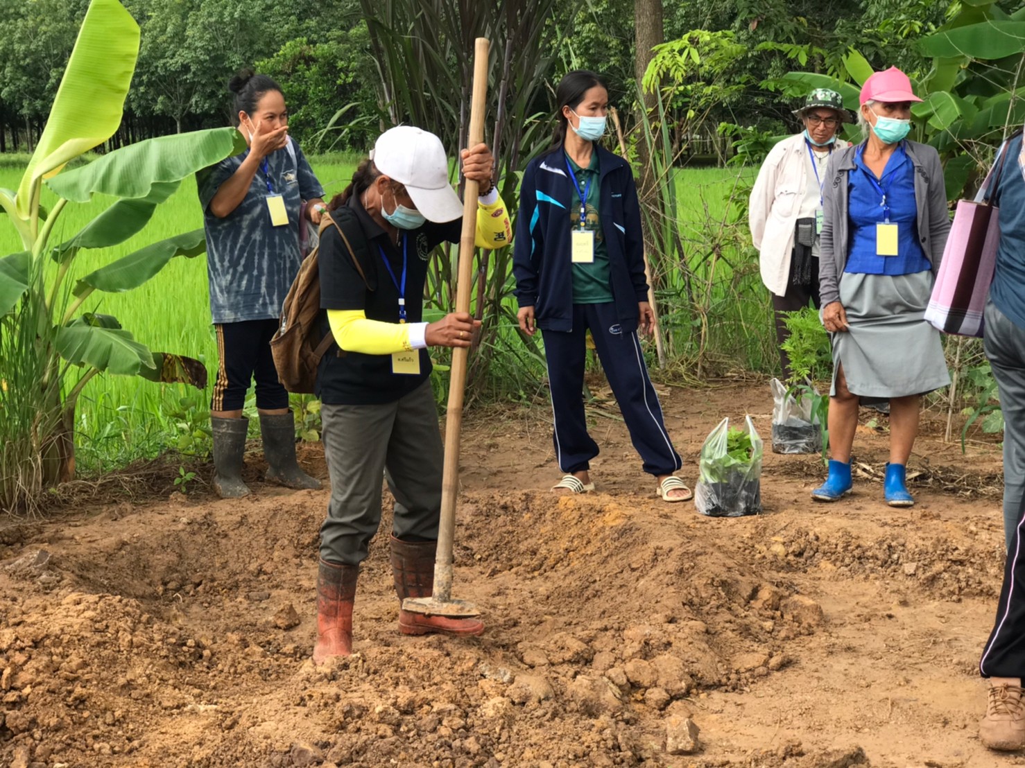 พช.ยโสธร ร่วมโครงการพัฒนาพื้นที่ต้นแบบการพัฒนาคุณภาพชีวิตตามหลักทฤษฎีใหม่ ประยุกต์สู่ โคก หนอง นา โมเดล กิจกรรมที่ 1 ฝึกอบรมระยะสั้นการพัฒนากสิกรรมสู่ระบบเศรษฐกิจพอเพียง รูปแบบ โคก หนอง นา โมเดล  แก่เจ้าของแปลงฯ และนักพัฒนาพื้นที่ต้นแบบ (นพต.) ของจังหวัดยโสธร ผ่านระบบ Zoom Cloud Meeting