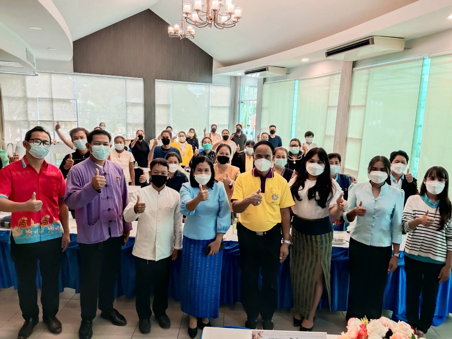 พช.ยโสธร  ปิดการอบรมโครงการยกระดับศักยภาพเกษตรกรรุ่นใหม่และผู้ประกอบการวิสาหกิจชุมชนในการผลิตสินค้าชุมชนกิจกรรมพัฒนาศักยภาพผู้ประกอบการสู่ยุค 4.0 รุ่นที่ 2  วันที่ 20-21 กันยายน 2564 ณ โรงแรมเดอะกรีนปาร์คแกรนด์