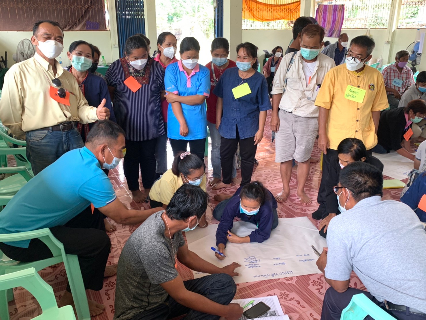 พช.ยโสธร ร่วมโครงการพัฒนาพื้นที่ต้นแบบการพัฒนาคุณภาพชีวิตตามหลักทฤษฎีใหม่ ประยุกต์สู่ โคก หนอง นา โมเดล กิจกรรมที่ 1 ฝึกอบรมระยะสั้นการพัฒนากสิกรรมสู่ระบบเศรษฐกิจพอเพียง รูปแบบ โคก หนอง นา โมเดล  แก่เจ้าของแปลงฯ และนักพัฒนาพื้นที่ต้นแบบ (นพต.) ของจังหวัดยโสธร ผ่านระบบ Zoom Cloud Meeting