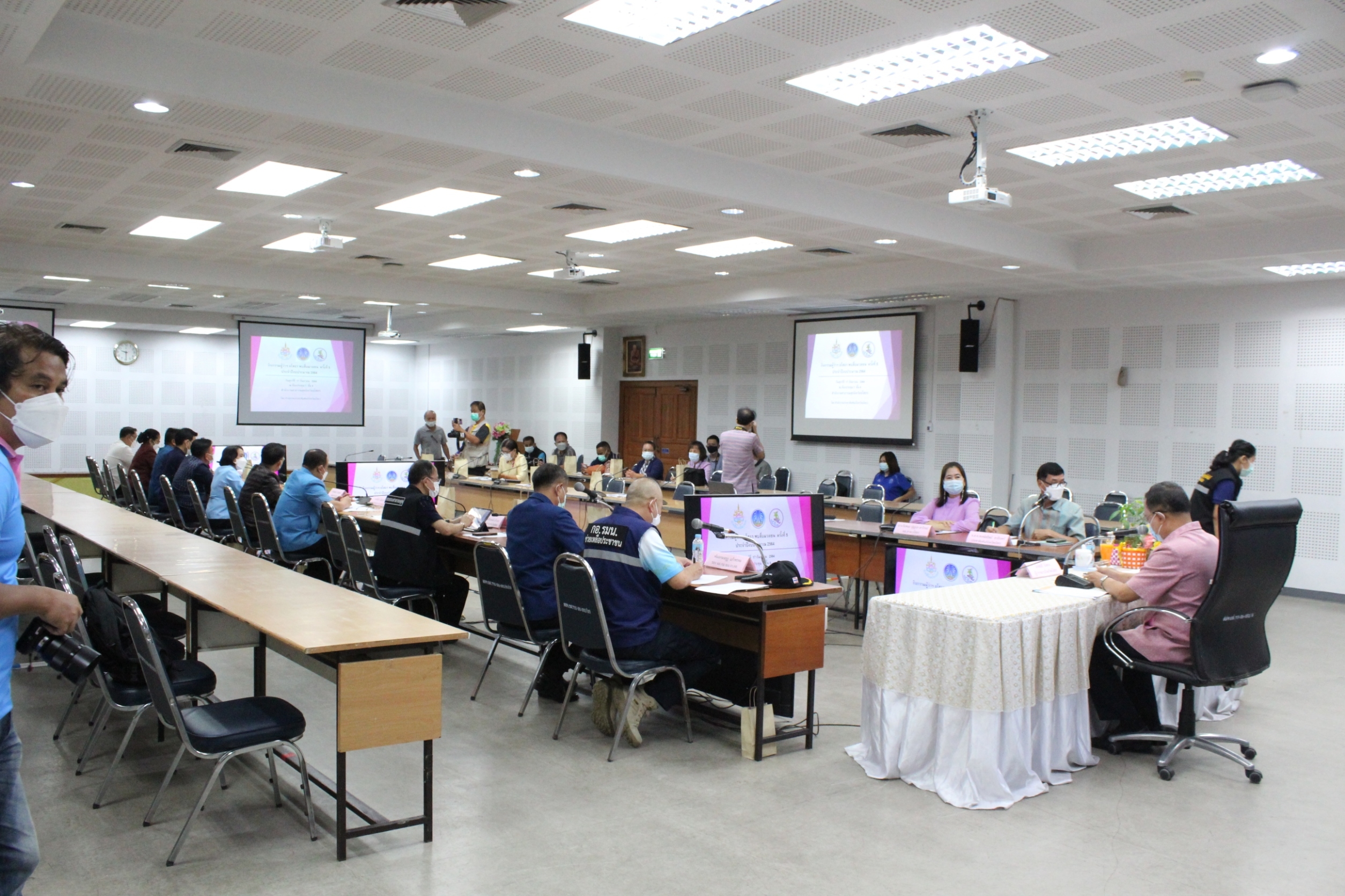 พช. ยโสธร จัดกิจกรรมผู้ว่าราชการจังหวัดยโสธรพบสื่อมวลชน ครั้งที่ 5/2564