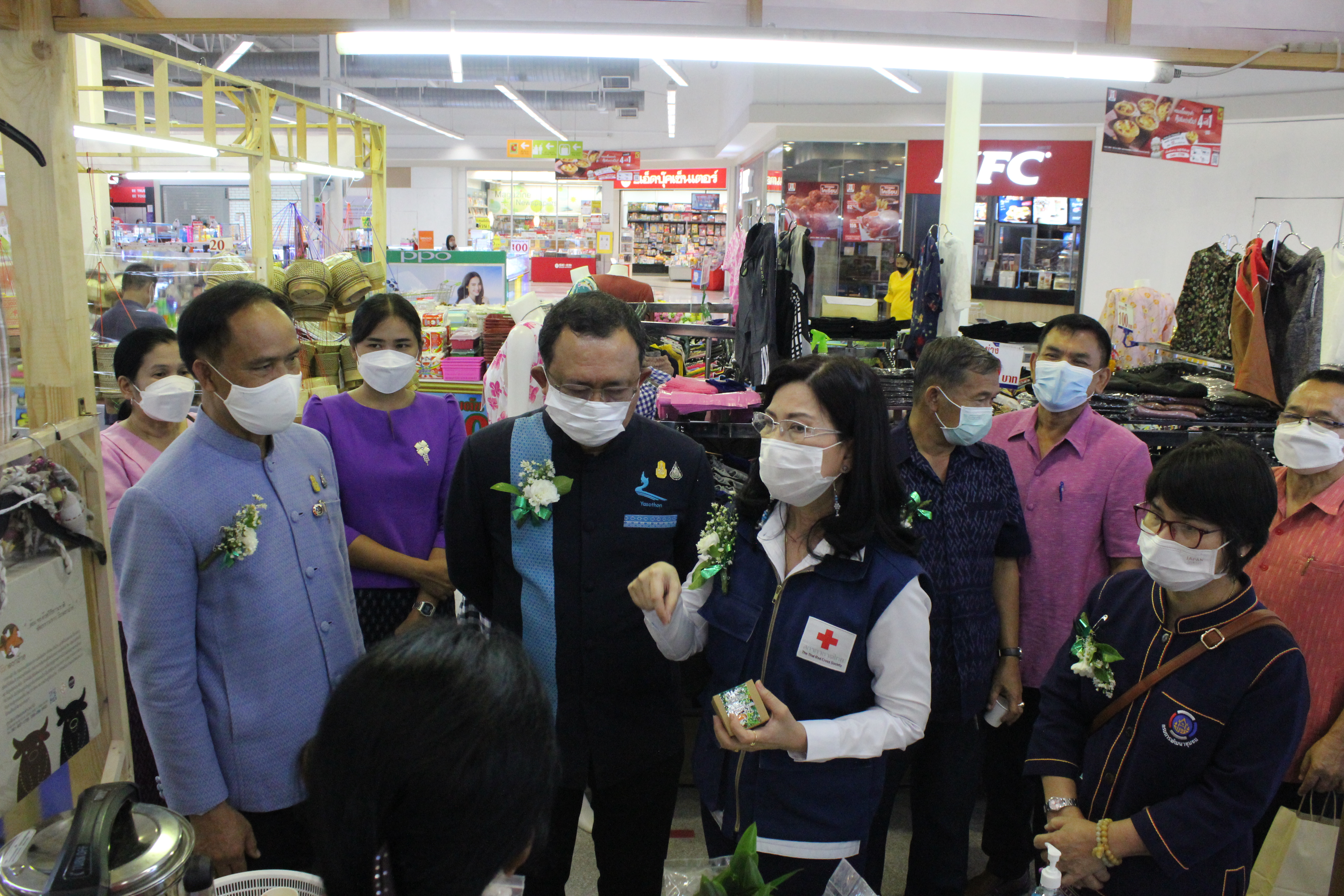 พช. ยโสธร เปิดงานโครงการพัฒนาด้านการท่องเที่ยวและบริการกิจกรรมยกระดับมาตรฐานสินค้าและบริการด้านการท่องเที่ยวและการค้าสู่สากล กิจกรรมพัฒนาผู้ประกอบการ OTOP การจัดแสดงและจำหน่ายสินค้า OTOP เชื่อมโยงการท่องเที่ยวภายในจังหวัด   “งานฤดูหนาววิมานพญาแถนแดนสวรรค์ ครั้งที่ 5”