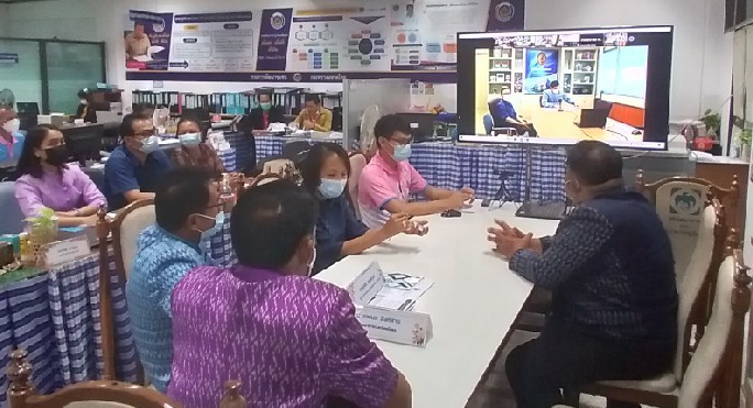 พช.ยโสธร  เตรียมการสอบ(สัมภาษณ์) ข้าราชการเพื่อเลื่อนขึ้นแต่งตั้งให้ดำรงตำแหน่ง ประเภทวิชาการ ระดับชำนาญการพิเศษ ตำแหน่งผู้อำนวยการกลุ่มงานประสานและสนับสนุนการบริหารงานพัฒนาชุมชน  กรมการพัฒนาชุมชน ประจำปี  พ.ศ. 2564 ผ่านระบบ zoom cloud meetings จากกรมการพัฒนาชุมชน