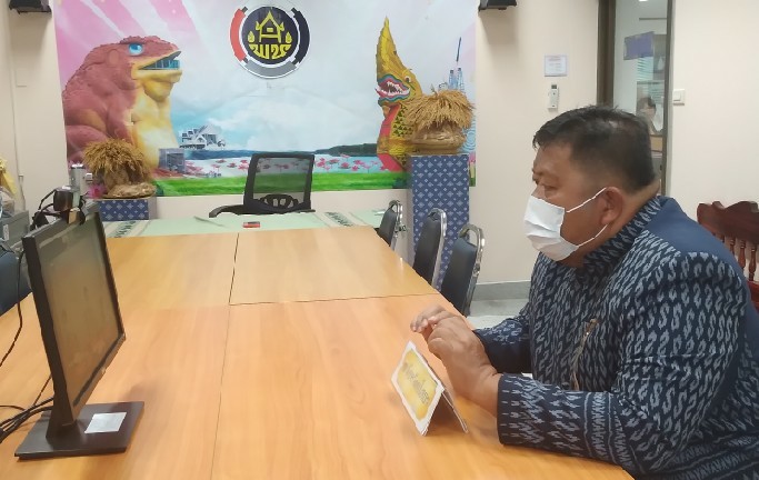 พช.ยโสธร  เตรียมการสอบ(สัมภาษณ์) ข้าราชการเพื่อเลื่อนขึ้นแต่งตั้งให้ดำรงตำแหน่ง ประเภทวิชาการ ระดับชำนาญการพิเศษ ตำแหน่งผู้อำนวยการกลุ่มงานประสานและสนับสนุนการบริหารงานพัฒนาชุมชน  กรมการพัฒนาชุมชน ประจำปี  พ.ศ. 2564 ผ่านระบบ zoom cloud meetings จากกรมการพัฒนาชุมชน