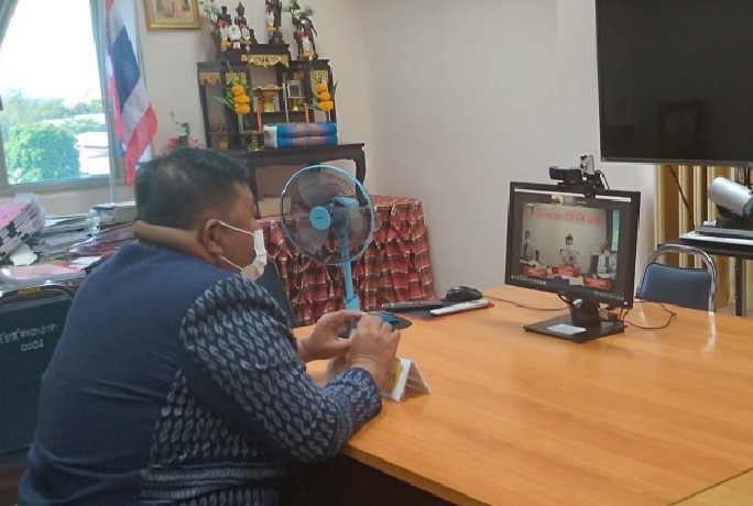 พช.ยโสธร  เตรียมการสอบ(สัมภาษณ์) ข้าราชการเพื่อเลื่อนขึ้นแต่งตั้งให้ดำรงตำแหน่ง ประเภทวิชาการ ระดับชำนาญการพิเศษ ตำแหน่งผู้อำนวยการกลุ่มงานประสานและสนับสนุนการบริหารงานพัฒนาชุมชน  กรมการพัฒนาชุมชน ประจำปี  พ.ศ. 2564 ผ่านระบบ zoom cloud meetings จากกรมการพัฒนาชุมชน