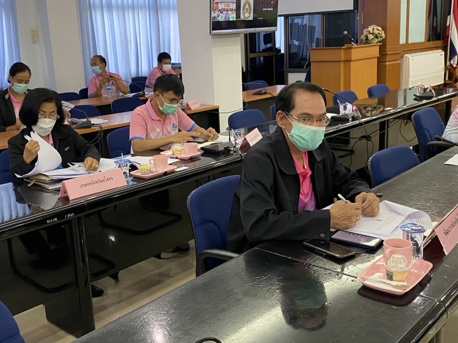 พช. ยโสธร ร่วมประชุมและชี้แจงผลการเร่งรัดติดตามการใช้จ่ายเงินงบประมาณ ประจำปีงบประมาณ พ.ศ. 2564