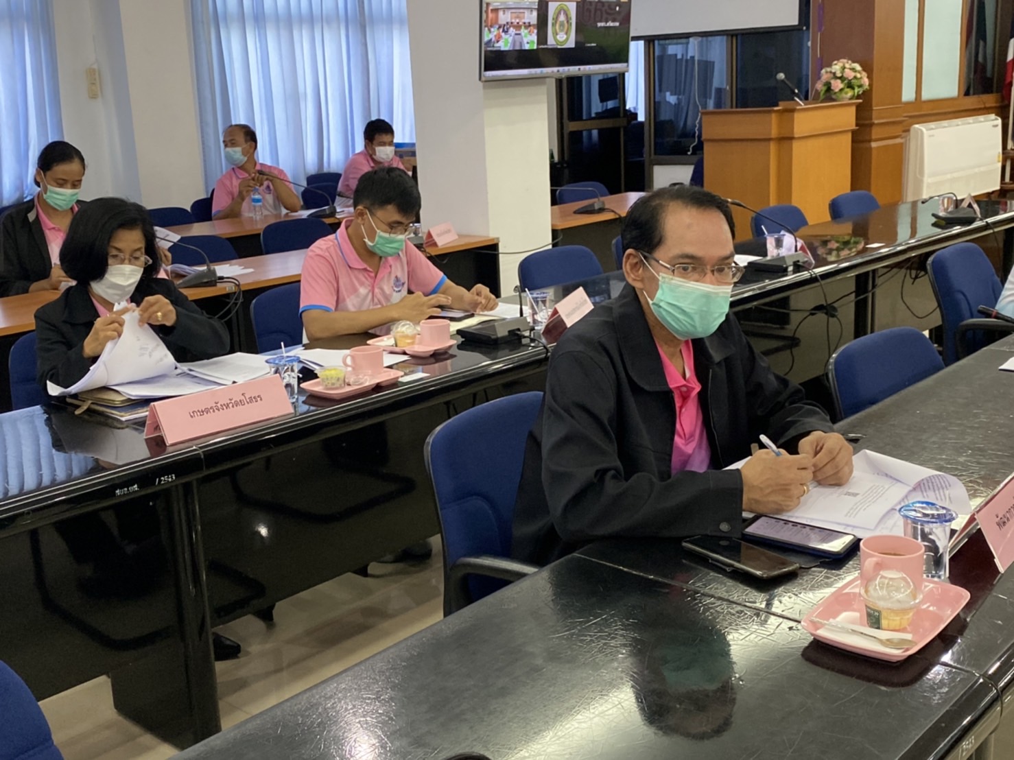 พช. ยโสธร ร่วมประชุมและชี้แจงผลการเร่งรัดติดตามการใช้จ่ายเงินงบประมาณ ประจำปีงบประมาณ พ.ศ. 2564