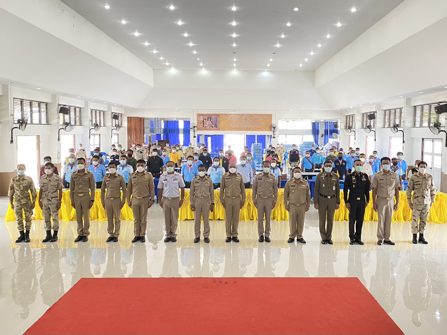 พช. ยโสธร ร่วมโครงการพัฒนาและขยายเครือข่ายประชาชนด้านการข่าวประจำปี 2564