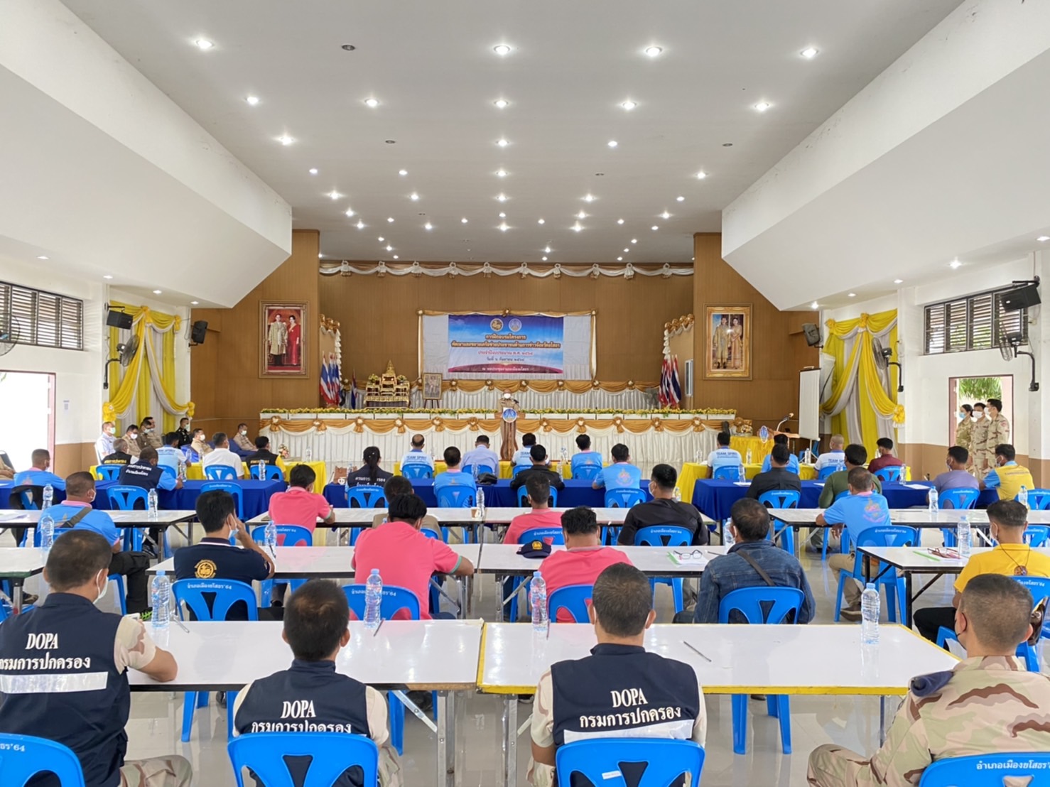 พช. ยโสธร ร่วมโครงการพัฒนาและขยายเครือข่ายประชาชนด้านการข่าวประจำปี 2564