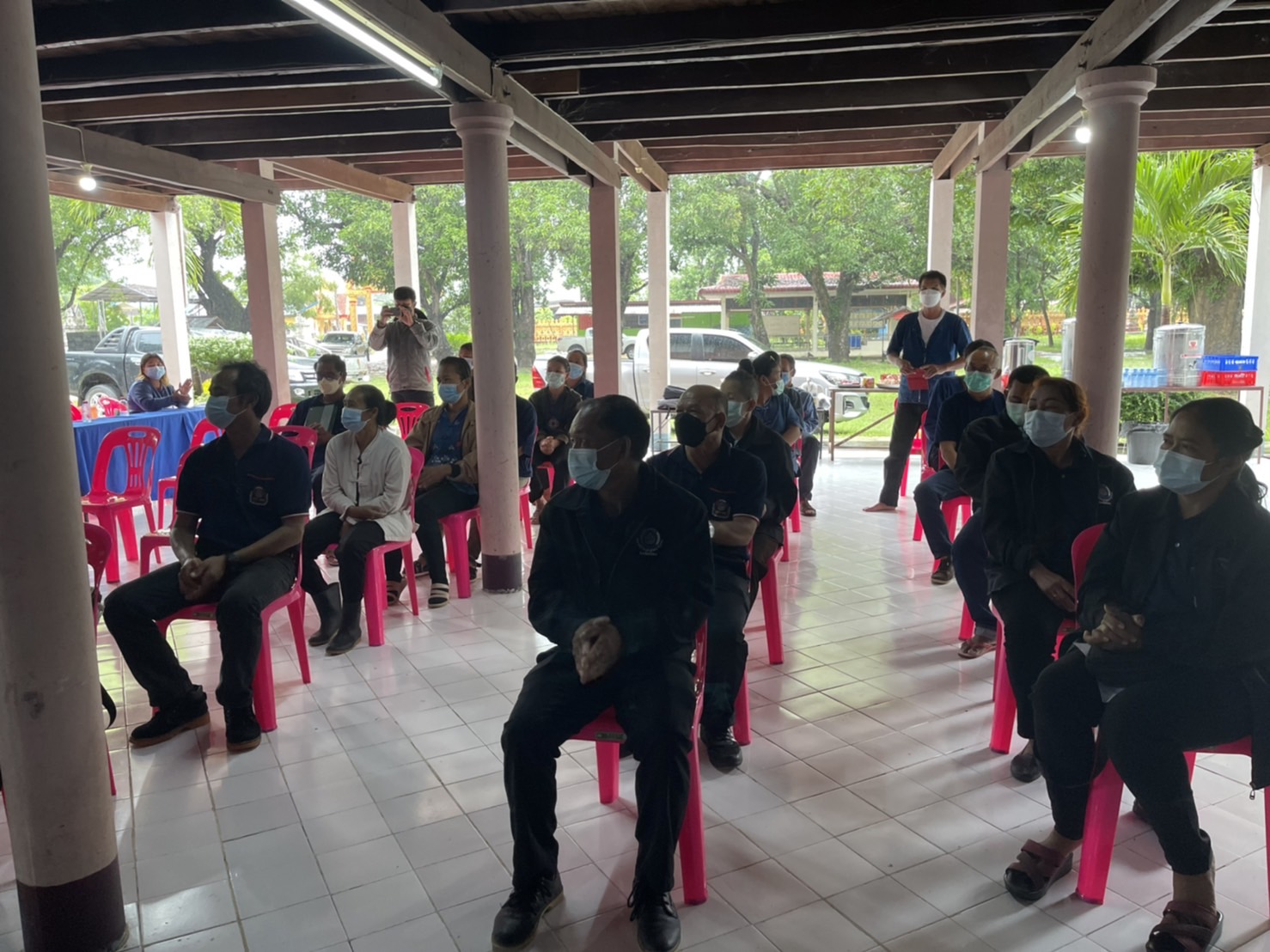 พช.ยโสธร จัดอบรมโครงการส่งเสริมการขับเคลื่อนการดำเนินงานผู้นำจิตอาสาพัฒนาชุมชน กิจกรรม พัฒนาศูนย์ผู้นำจิตอาสาพัฒนาชุมชน