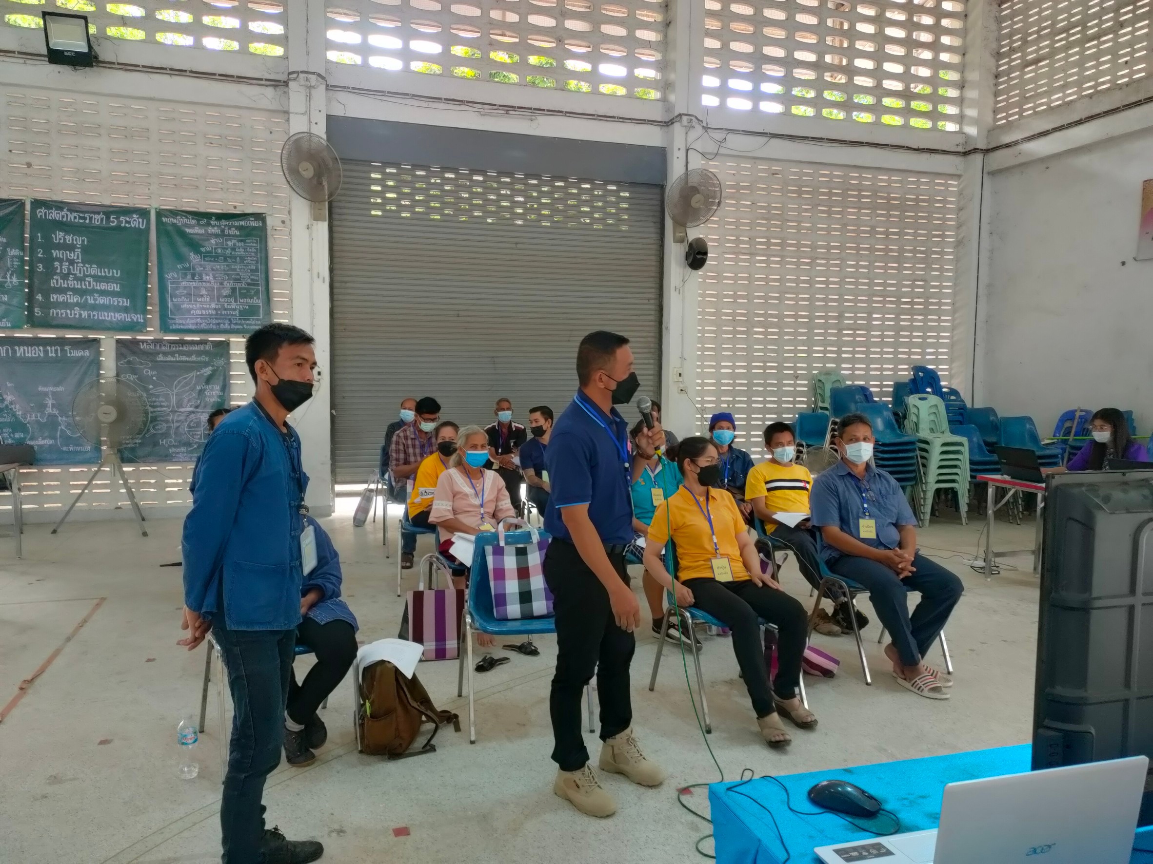 พช.ยโสธร ร่วมโครงการพัฒนาพื้นที่ต้นแบบการพัฒนาคุณภาพชีวิตตามหลักทฤษฎีใหม่ ประยุกต์สู่ โคก หนอง นา โมเดล กิจกรรมที่ 1 ฝึกอบรมระยะสั้นการพัฒนากสิกรรมสู่ระบบเศรษฐกิจพอเพียง รูปแบบ โคก หนอง นา โมเดล  แก่เจ้าของแปลงฯ และนักพัฒนาพื้นที่ต้นแบบ (นพต.) ของจังหวัดยโสธร ผ่านระบบ Zoom Cloud Meeting