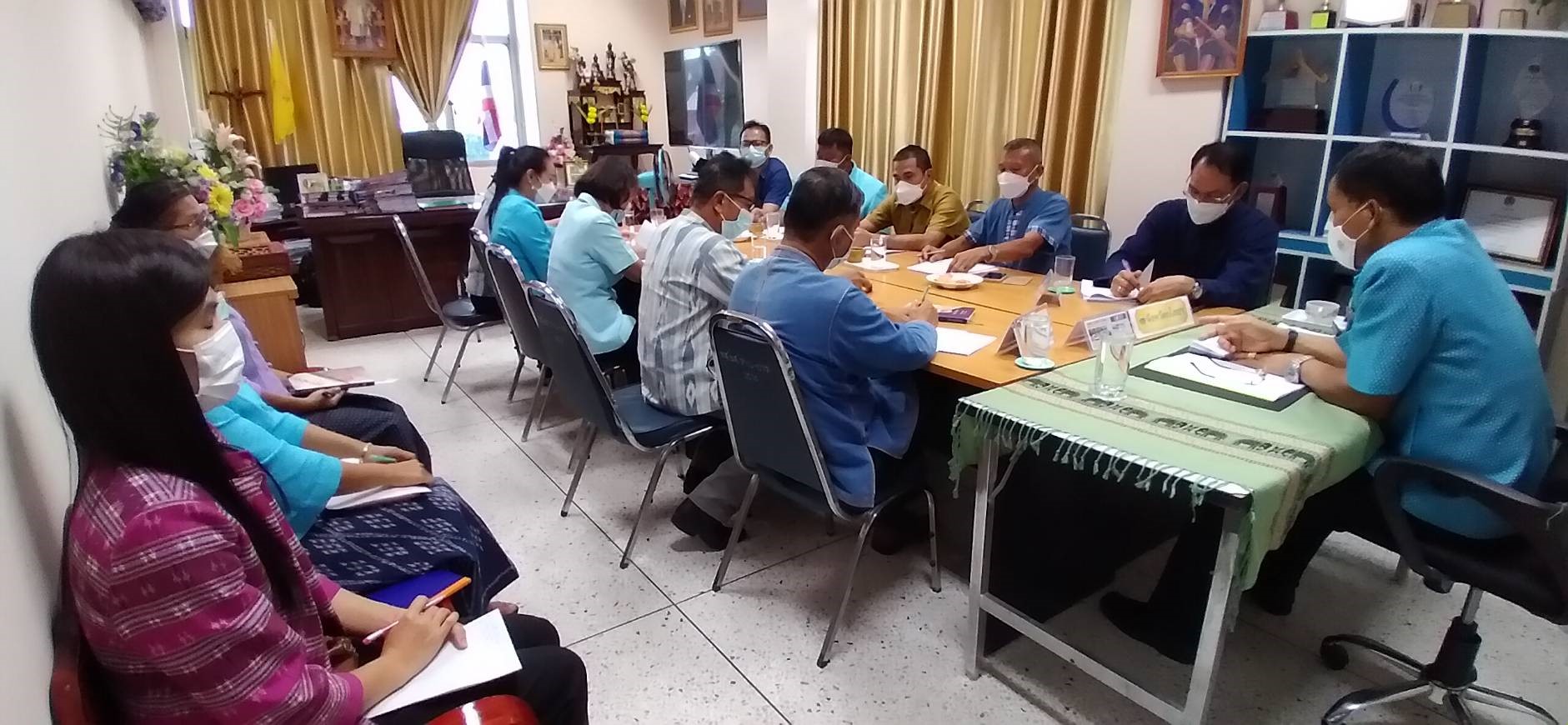 พช.ยโสธร จัดประชุมประสานแผนสำนักงานพัฒนาชุมชนจังหวัดยโสธร ครั้งที่ 10/2564