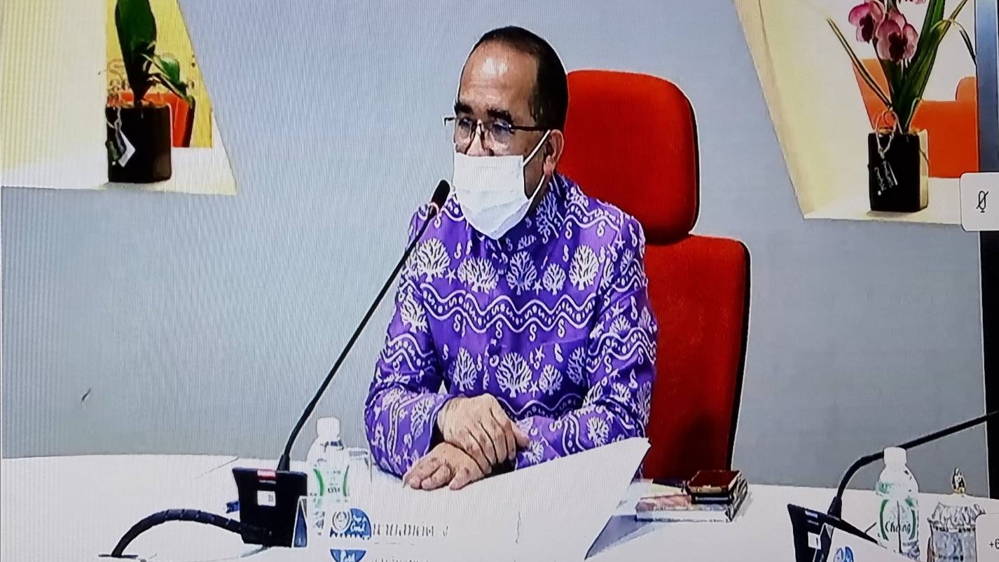 พช.ยโสธร ร่วมประชุมมอบนโยบายและแนวทางการดำเนินงานพัฒนาชุมชน ประจำปีงบประมาณ พ.ศ. 2565 ??