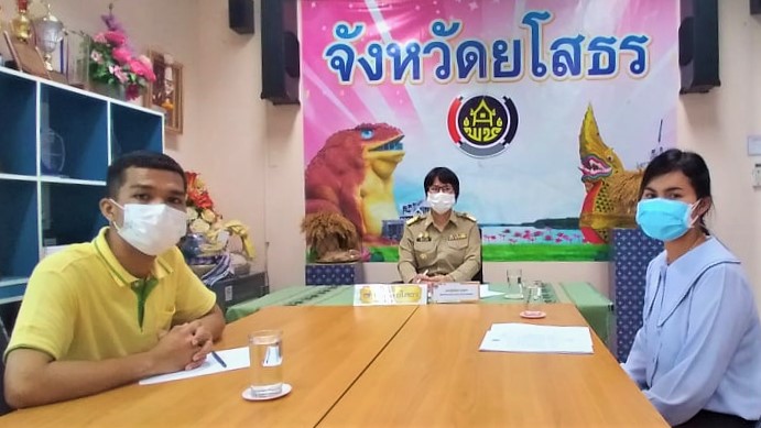 พช.ยโสธร!!! ฝึกอบรมหลักสูตรก่อนลงปฏิบัติในพื้นที่ ( อสพ.) รุ่นที่73 ??