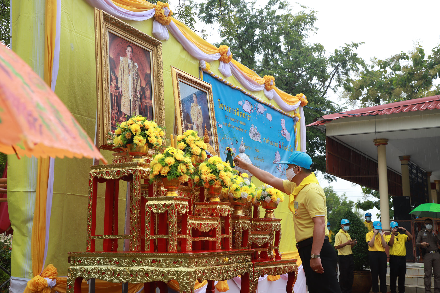 พช. ยโสธร ร่วมกิจกรรมจิตอาสาพัฒนา เนื่องในวันคล้ายวันสวรรคตพระบาทสมเด็จพระบรมชนกาธิเบศร มหาภูมิพลอดุยเดชมหาราช บรมนาถบพิตร