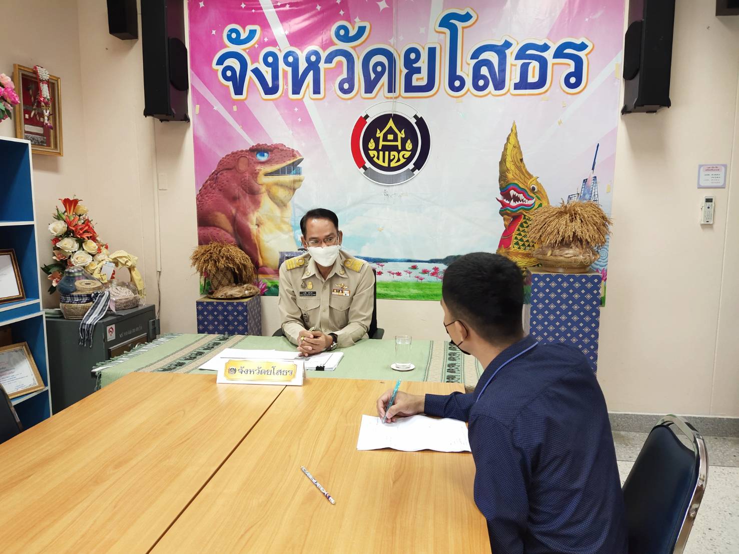 พช.ยโสธร!!! ฝึกอบรมหลักสูตรก่อนลงปฏิบัติในพื้นที่ ( อสพ.) รุ่นที่73 ??