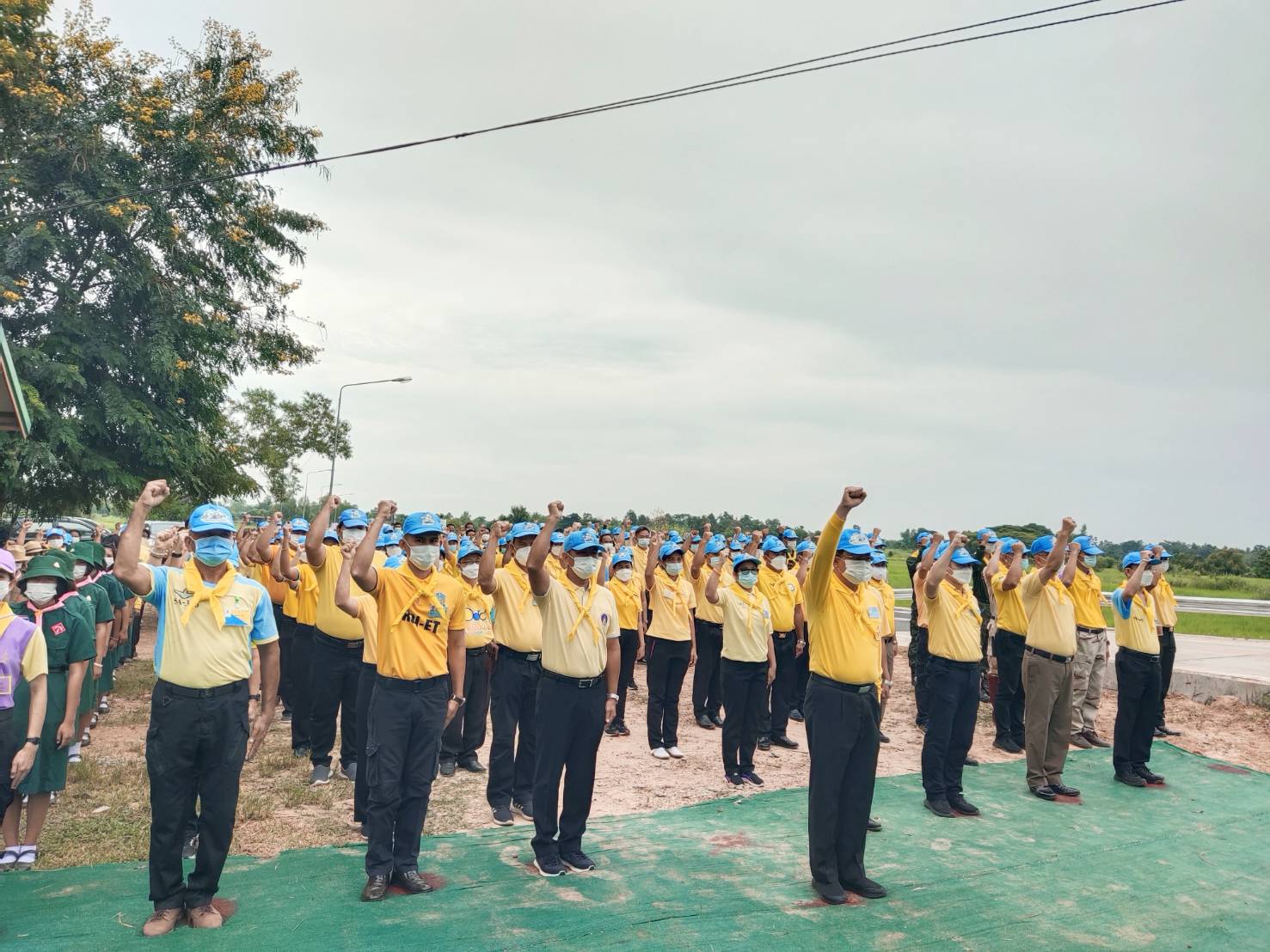 พช. ยโสธร  ร่วมกิจกรรมจิตอาสาพัฒนา เนื่องในวันคล้ายวันสวรรคตพระบาทสมเด็จพระจอมเกล้าเจ้าอยู่หัว ณ ลำห้วยโสกขาหมู หมู่ที่ 6 บ้านนาซึม ตำบลนาโส่ อำเภอกุดชุม จังหวัดยโสธร