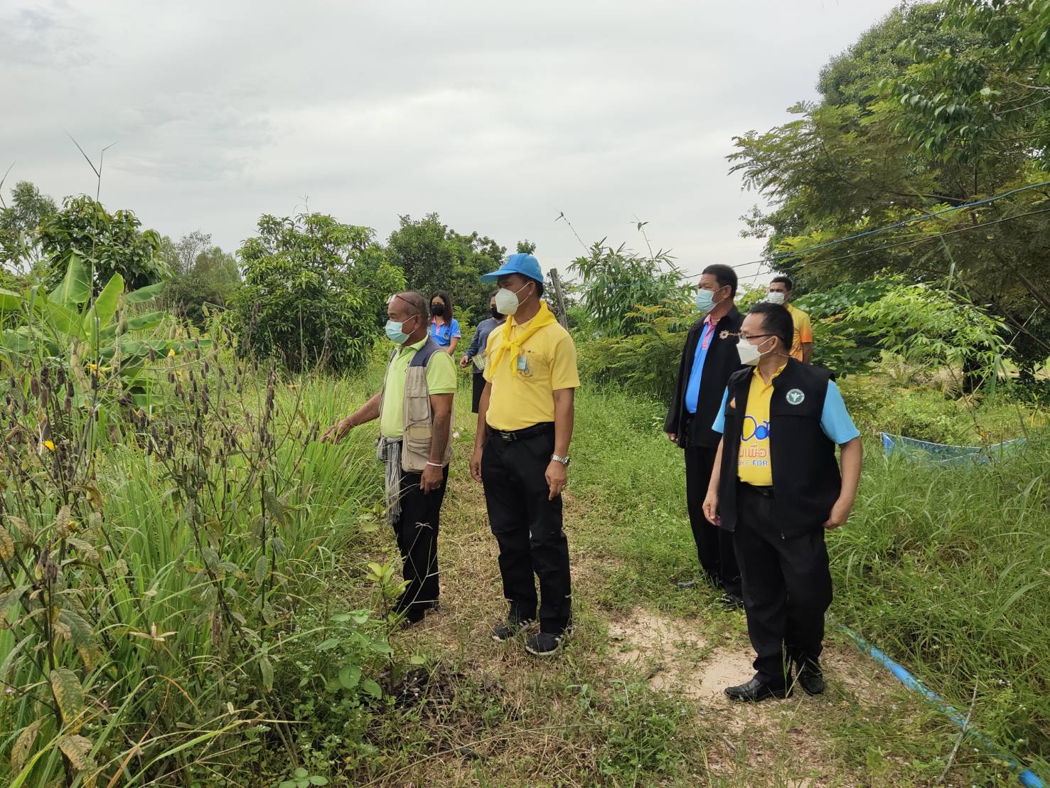 พช.ยโสธร  พัฒนาการจังหวัดยโสธร ตรวจเยี่ยมพื้นที่โครงการพัฒนาพื้นที่ต้นแบบการพัฒนาคุณภาพชีวิต ตามหลักทฤษฎีใหม่ประยุกต์สู่ “โคกหนองนา พช.”ครัวเรือนต้นแบบ HLM อำเภอกุดชุม จังหวัดยโสธร