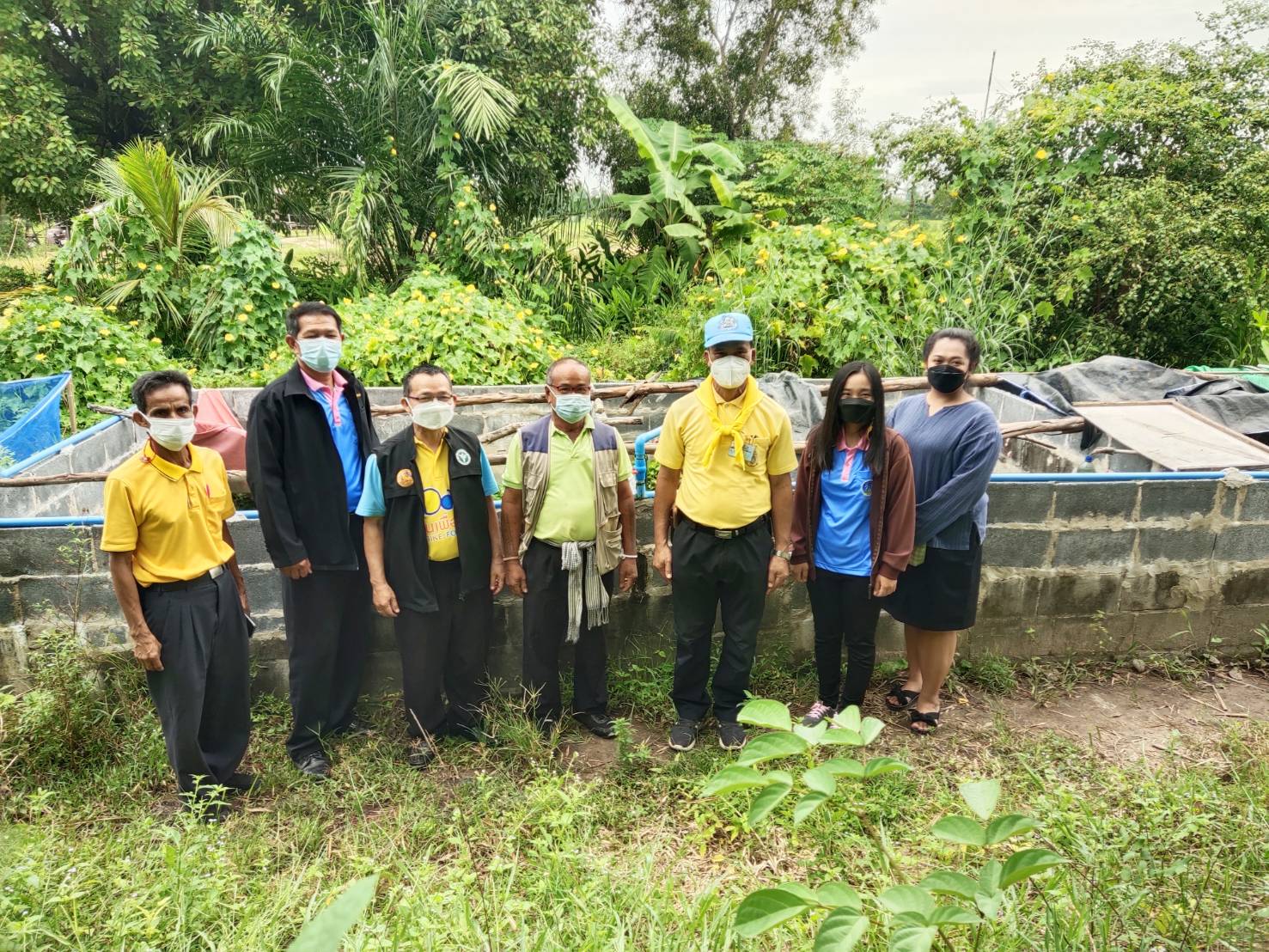 พช.ยโสธร  พัฒนาการจังหวัดยโสธร ตรวจเยี่ยมพื้นที่โครงการพัฒนาพื้นที่ต้นแบบการพัฒนาคุณภาพชีวิต ตามหลักทฤษฎีใหม่ประยุกต์สู่ “โคกหนองนา พช.”ครัวเรือนต้นแบบ HLM อำเภอกุดชุม จังหวัดยโสธร