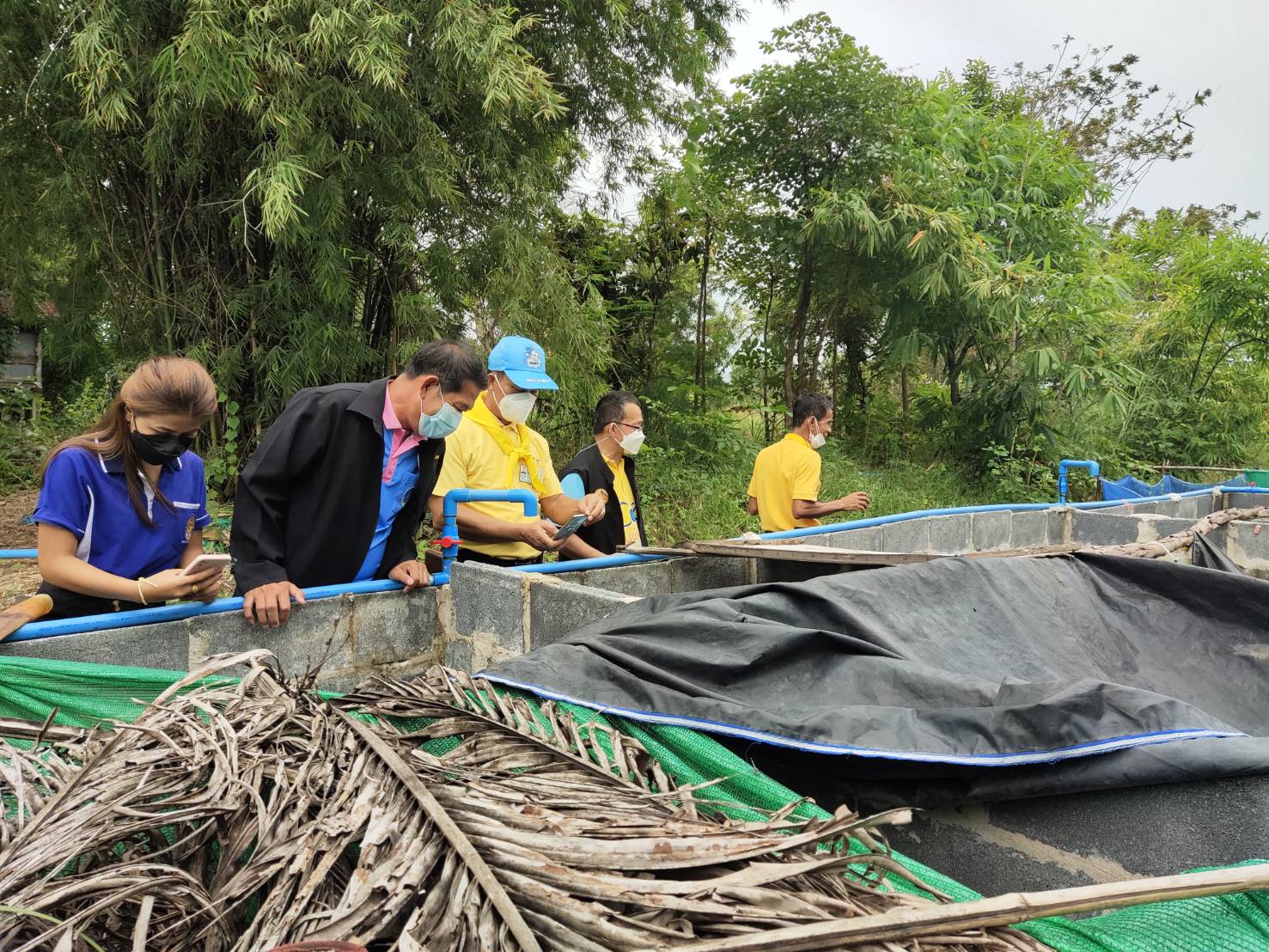 พช.ยโสธร  พัฒนาการจังหวัดยโสธร ตรวจเยี่ยมพื้นที่โครงการพัฒนาพื้นที่ต้นแบบการพัฒนาคุณภาพชีวิต ตามหลักทฤษฎีใหม่ประยุกต์สู่ “โคกหนองนา พช.”ครัวเรือนต้นแบบ HLM อำเภอกุดชุม จังหวัดยโสธร