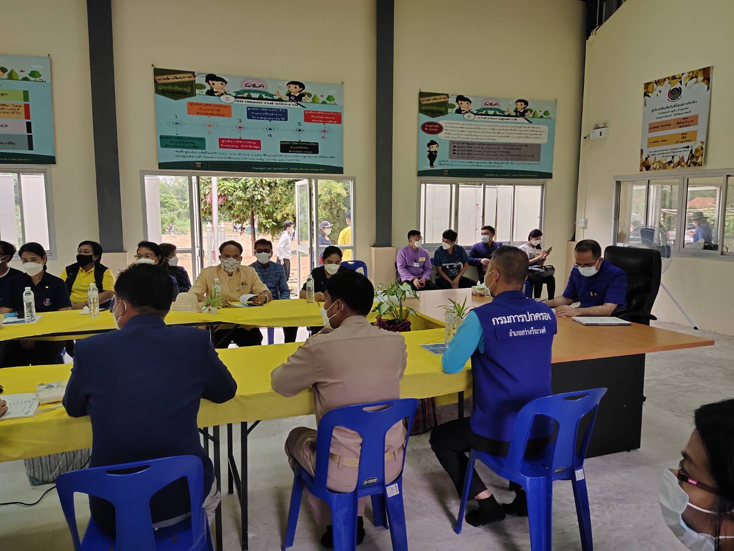พช.ยโสธร   พัฒนาการจังหวัดยโสธร ร่วมต้อนรับอธิบดีกรมการพัฒนาชุมชน (นายสมคิด จันทมฤก )ลงพื้นที่ตรวจราชการ ศูนย์การเรียนรู้ต้นแบบ “โคก หนอง นา” ในการพัฒนาคุณภาพชีวิต บนพื้นฐานแห่งความพอเพียง ณ พื้นที่จังหวัดอุบลราชธานี
