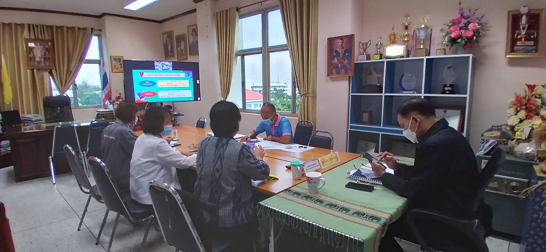 พช.ยโสธร  ร่วมประชุมชี้แจงแนวทางการตรวจสอบและปรับปรุงรายงานบัญชี ณ วันสิ้นสุดปีงบประมาณ พ.ศ.2564  ผ่านระบบวีดิทัศน์ทางไกล (Video Conference)
