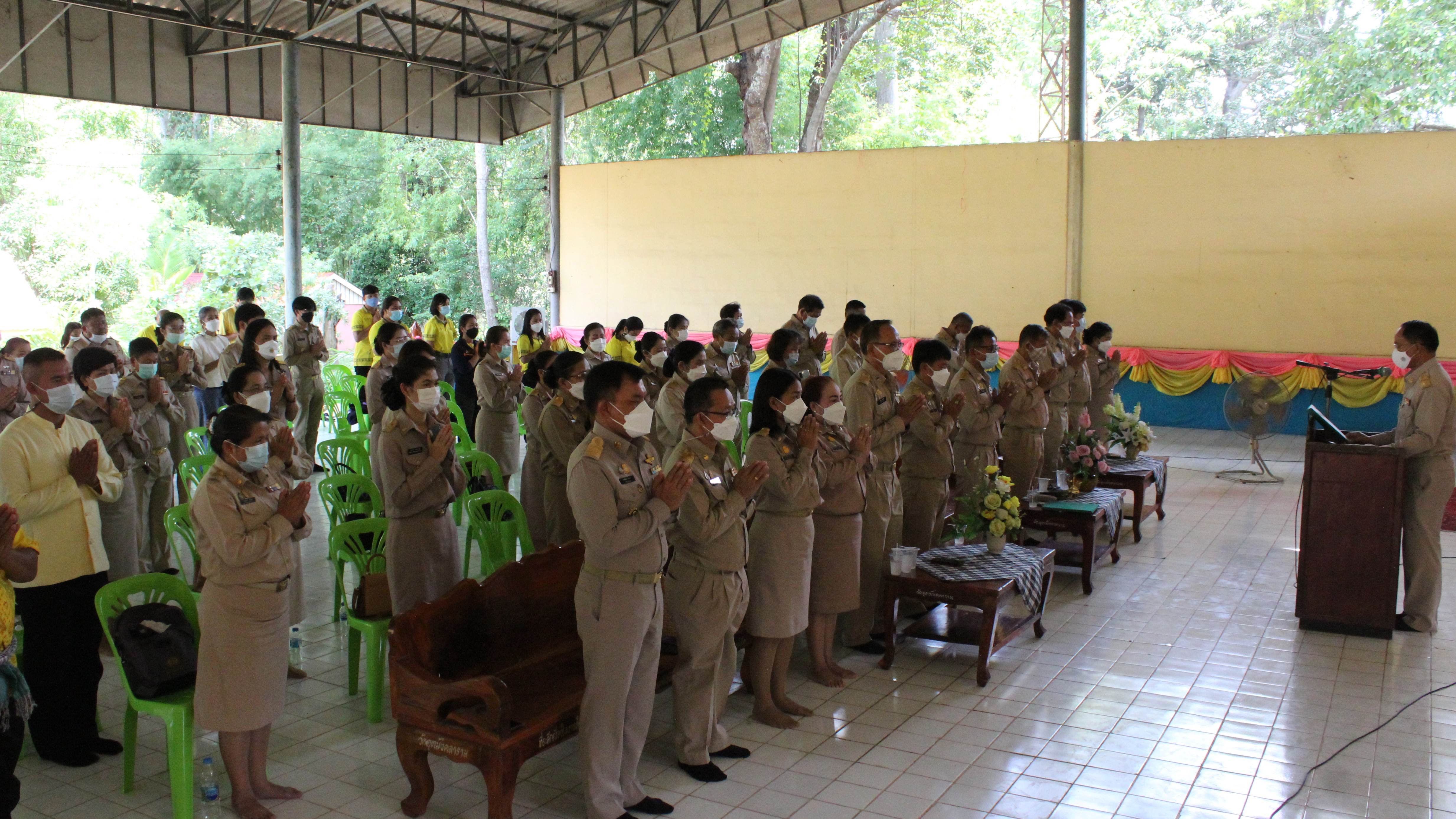 พช.ยโสธร กิจกรรมเนื่องในวันคล้ายวันสถาปนากรมการพัฒนาชุมชน ครบรอบปีที่ 59 และย่างก้าวสู่ปีที่ 60