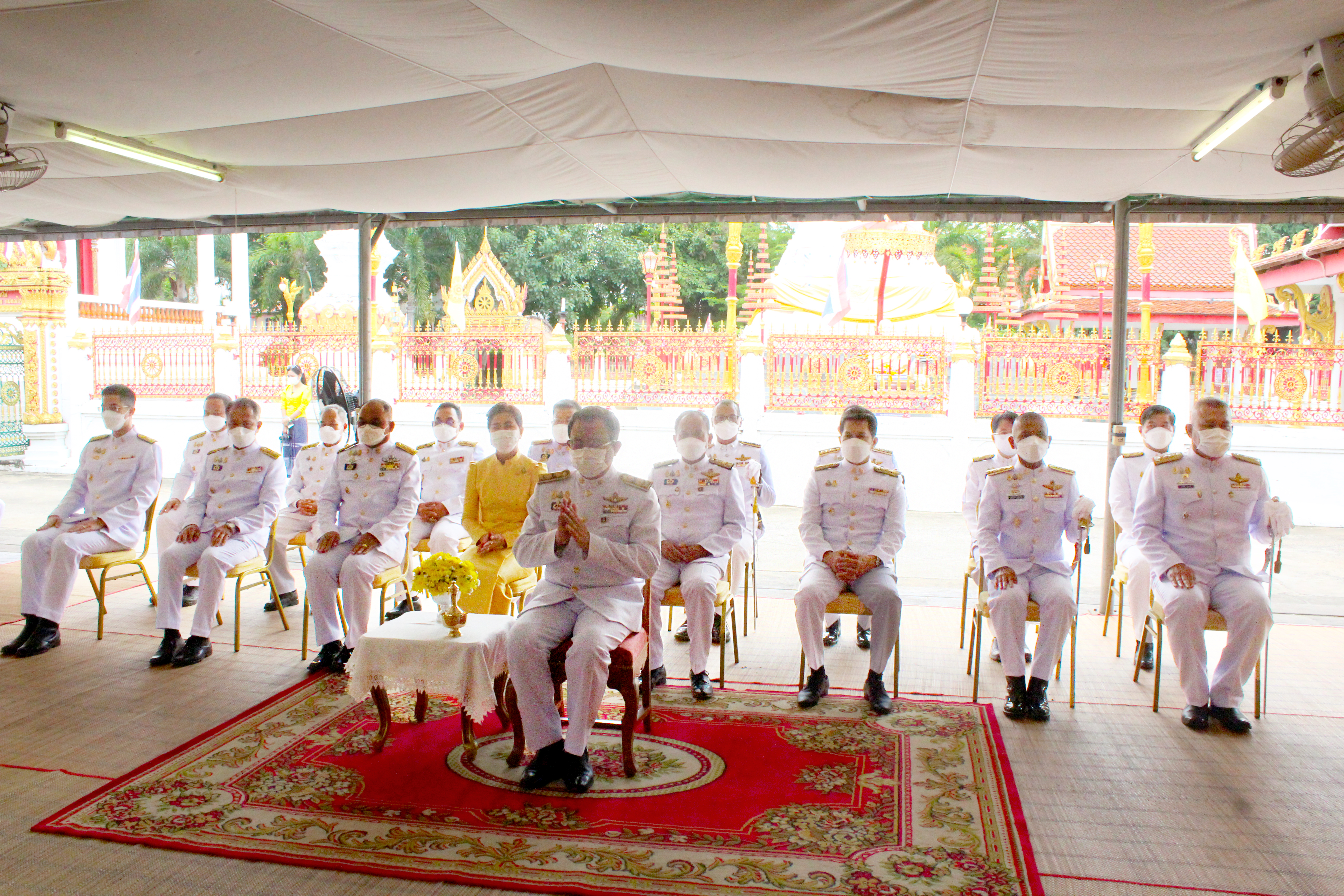 พช. ยโสธร ร่วมพิธีถวายพระราชกุศล พระบรมฉายาลักษณ์ พระบาทสมเด็จพระบรมชนกาธิเบศร มหาภูมิพลอดุลยเดชมหาราช บรมนาถบพิตร เนื่องในวันคล้ายวันสวรรคต