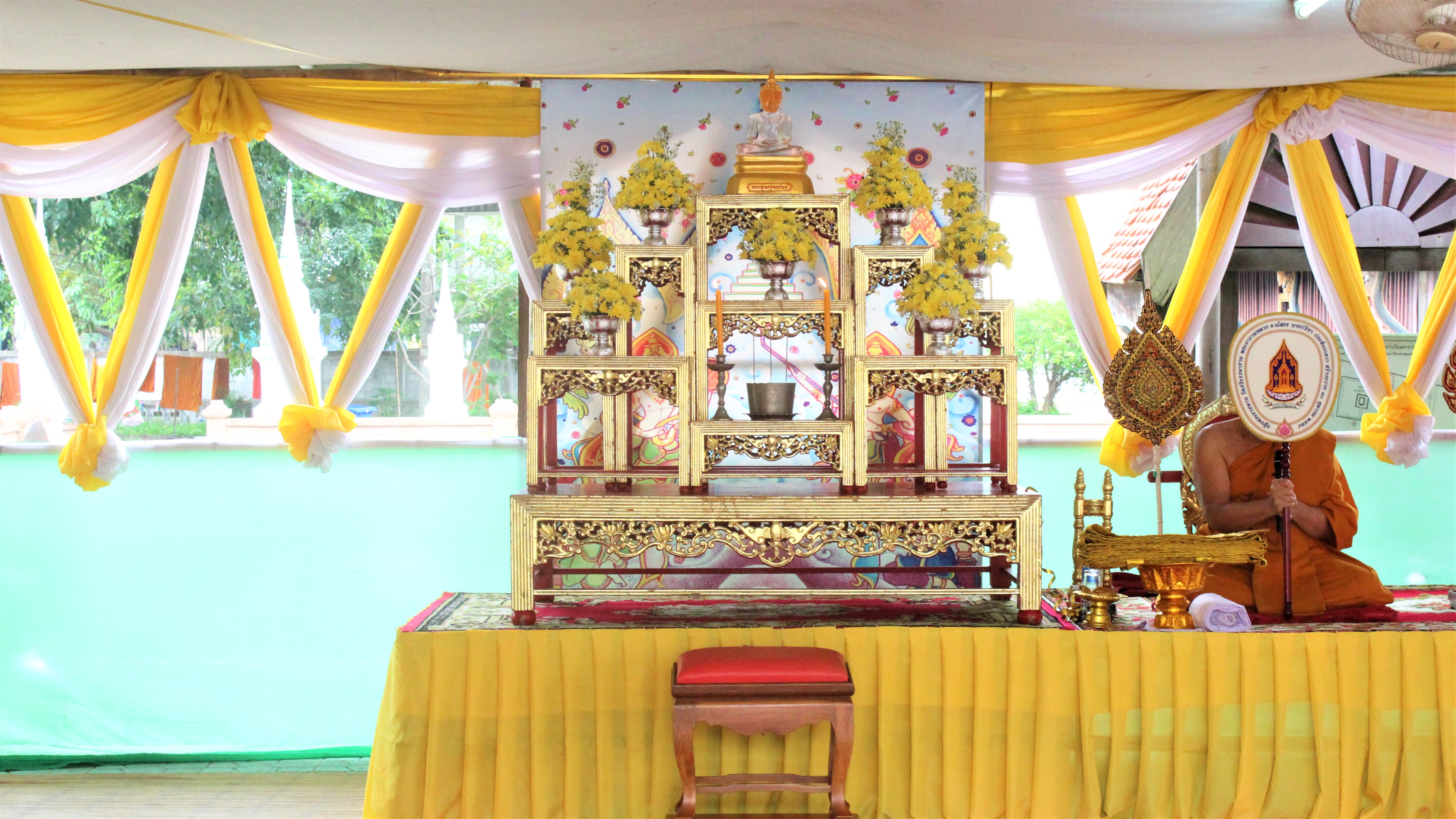 พช. ยโสธร ร่วมพิธีถวายพระราชกุศล พระบรมฉายาลักษณ์ พระบาทสมเด็จพระบรมชนกาธิเบศร มหาภูมิพลอดุลยเดชมหาราช บรมนาถบพิตร เนื่องในวันคล้ายวันสวรรคต