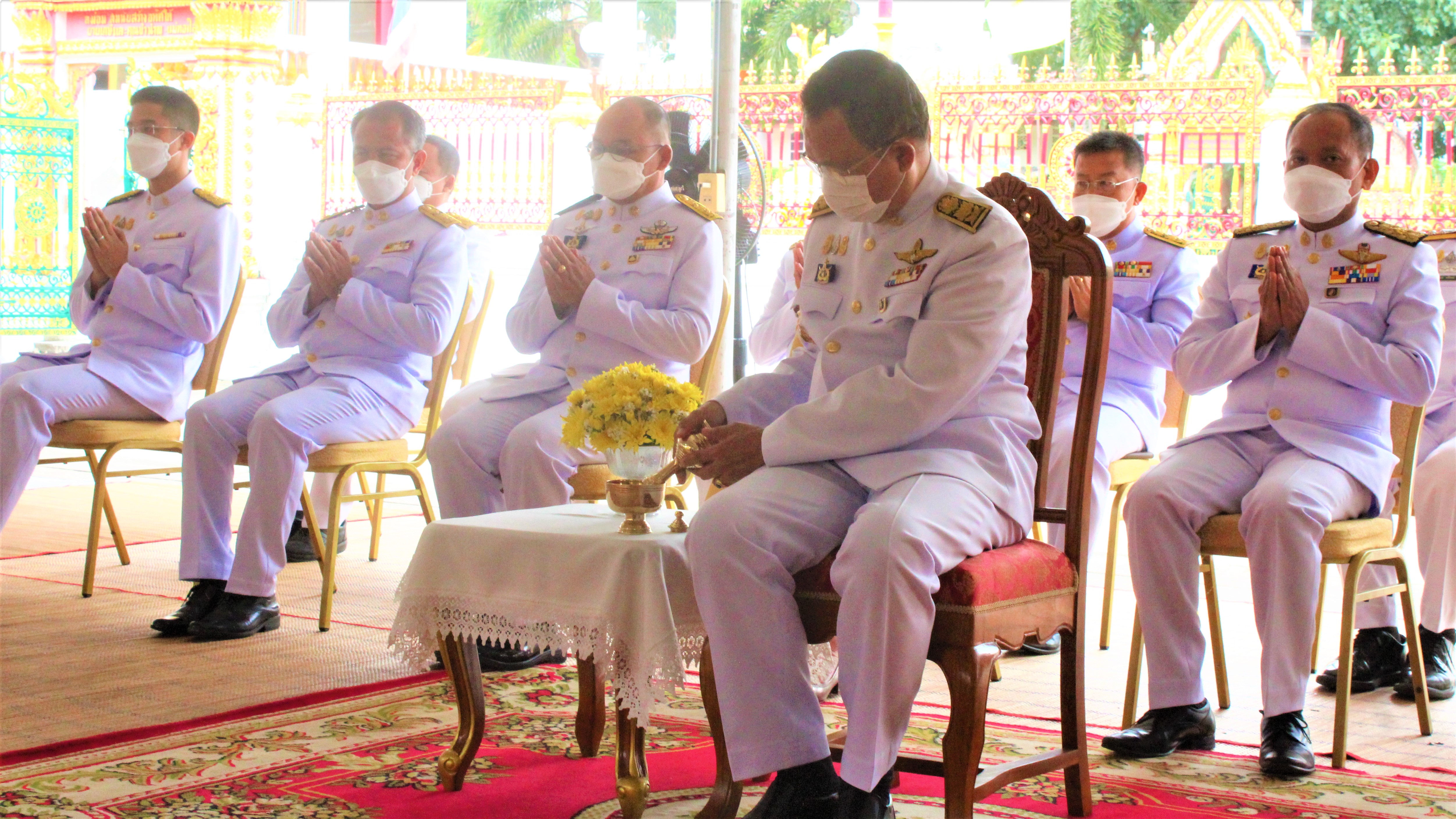 พช. ยโสธร ร่วมพิธีถวายพระราชกุศล พระบรมฉายาลักษณ์ พระบาทสมเด็จพระบรมชนกาธิเบศร มหาภูมิพลอดุลยเดชมหาราช บรมนาถบพิตร เนื่องในวันคล้ายวันสวรรคต