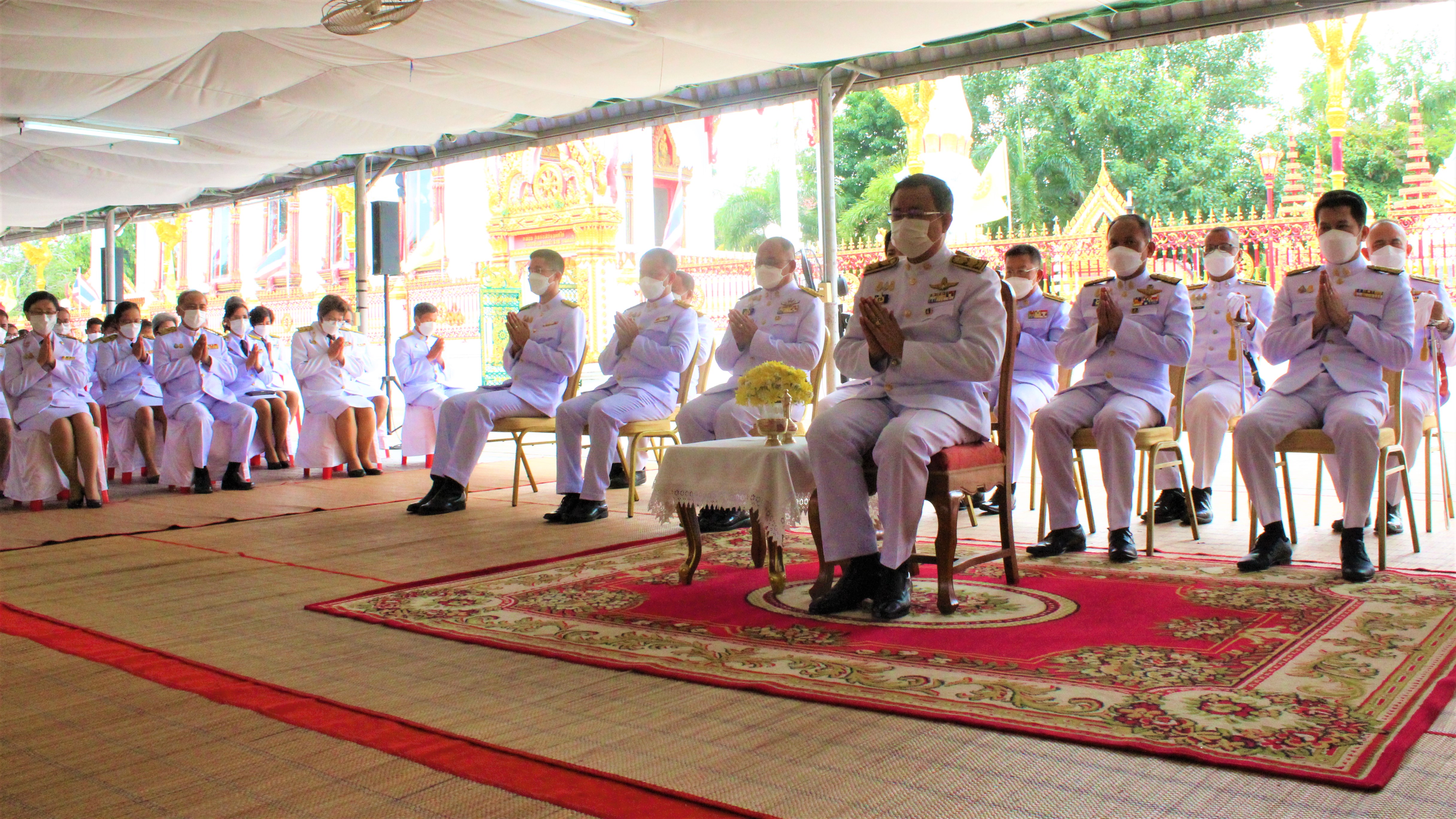 พช. ยโสธร ร่วมพิธีถวายพระราชกุศล พระบรมฉายาลักษณ์ พระบาทสมเด็จพระบรมชนกาธิเบศร มหาภูมิพลอดุลยเดชมหาราช บรมนาถบพิตร เนื่องในวันคล้ายวันสวรรคต