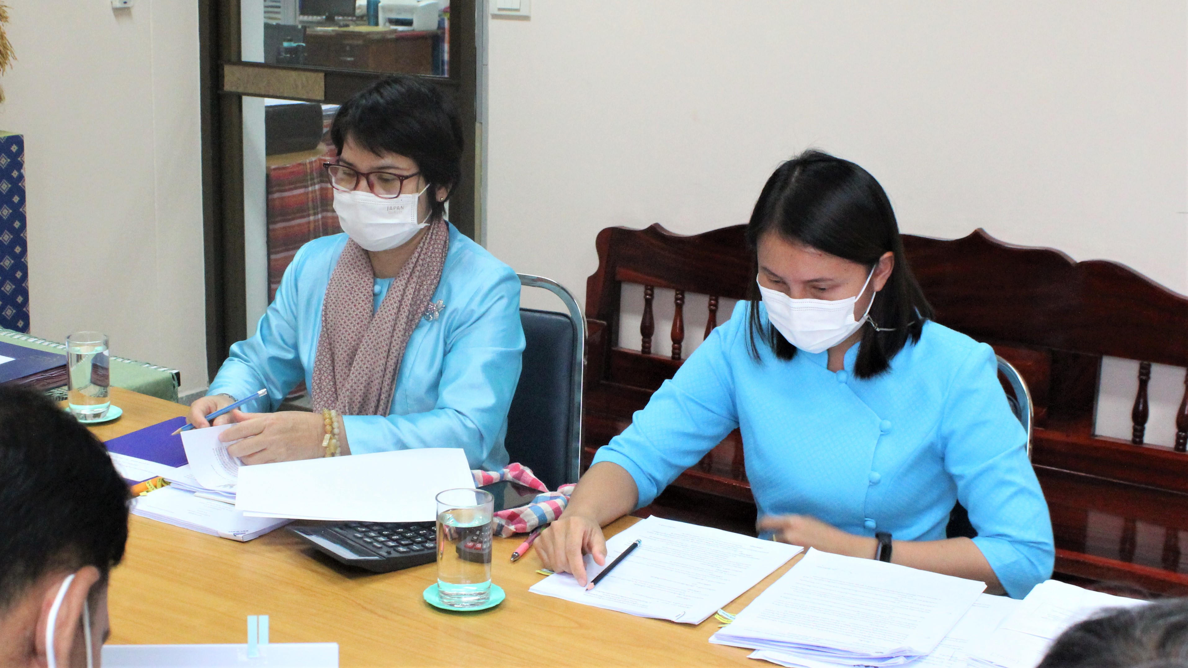 พช.ยโสธร ประชุมคณะกรรมการบริหารงานบุคคล  สำนักงานพัฒนาชุมชนจังหวัดยโสธร ครั้งที่  2/2564 ???