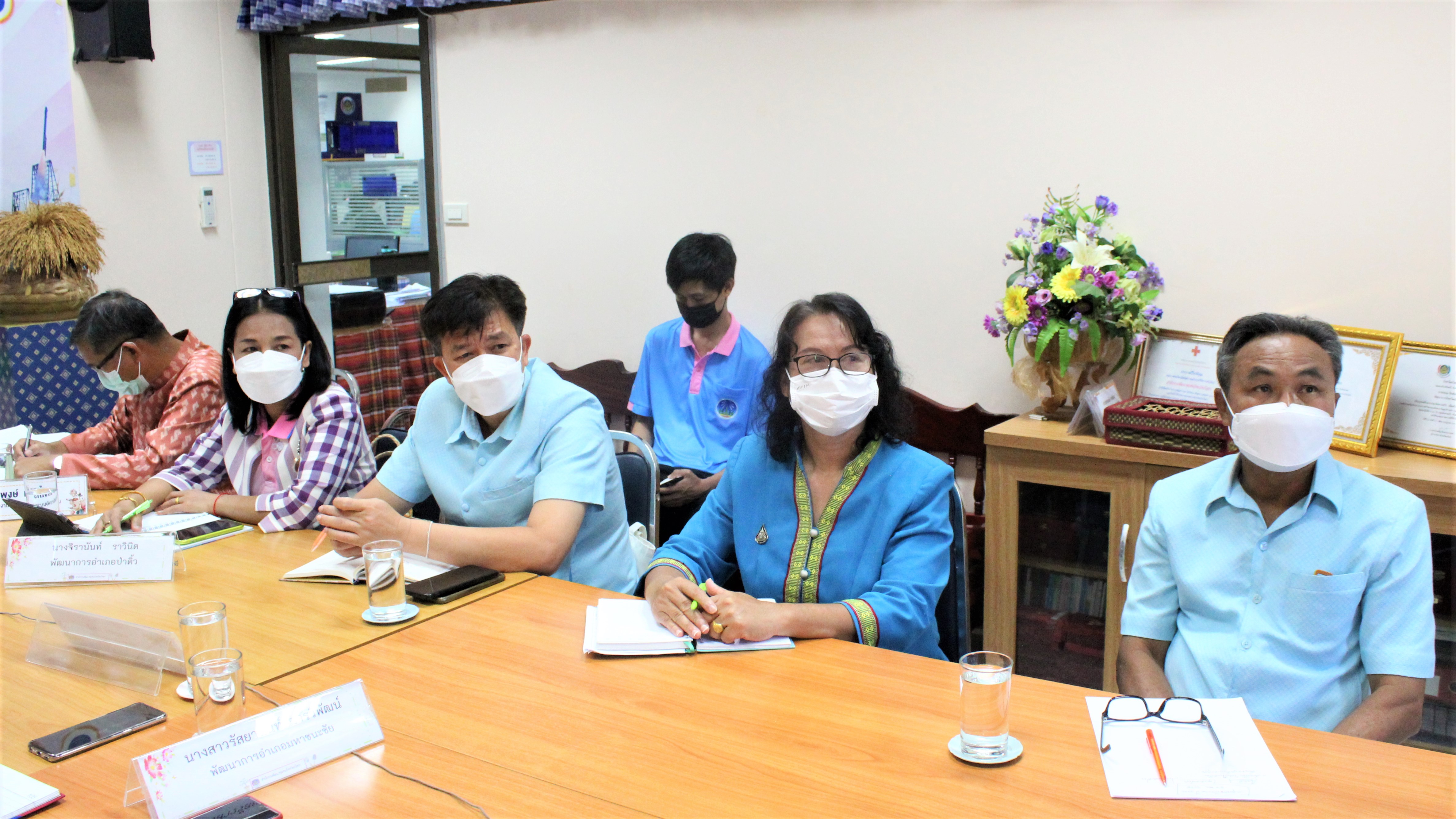 พช.ยโสธร ร่วมประชุมมอบนโยบายและแนวทางการดำเนินงานพัฒนาชุมชน ประจำปีงบประมาณ พ.ศ. 2565 ??