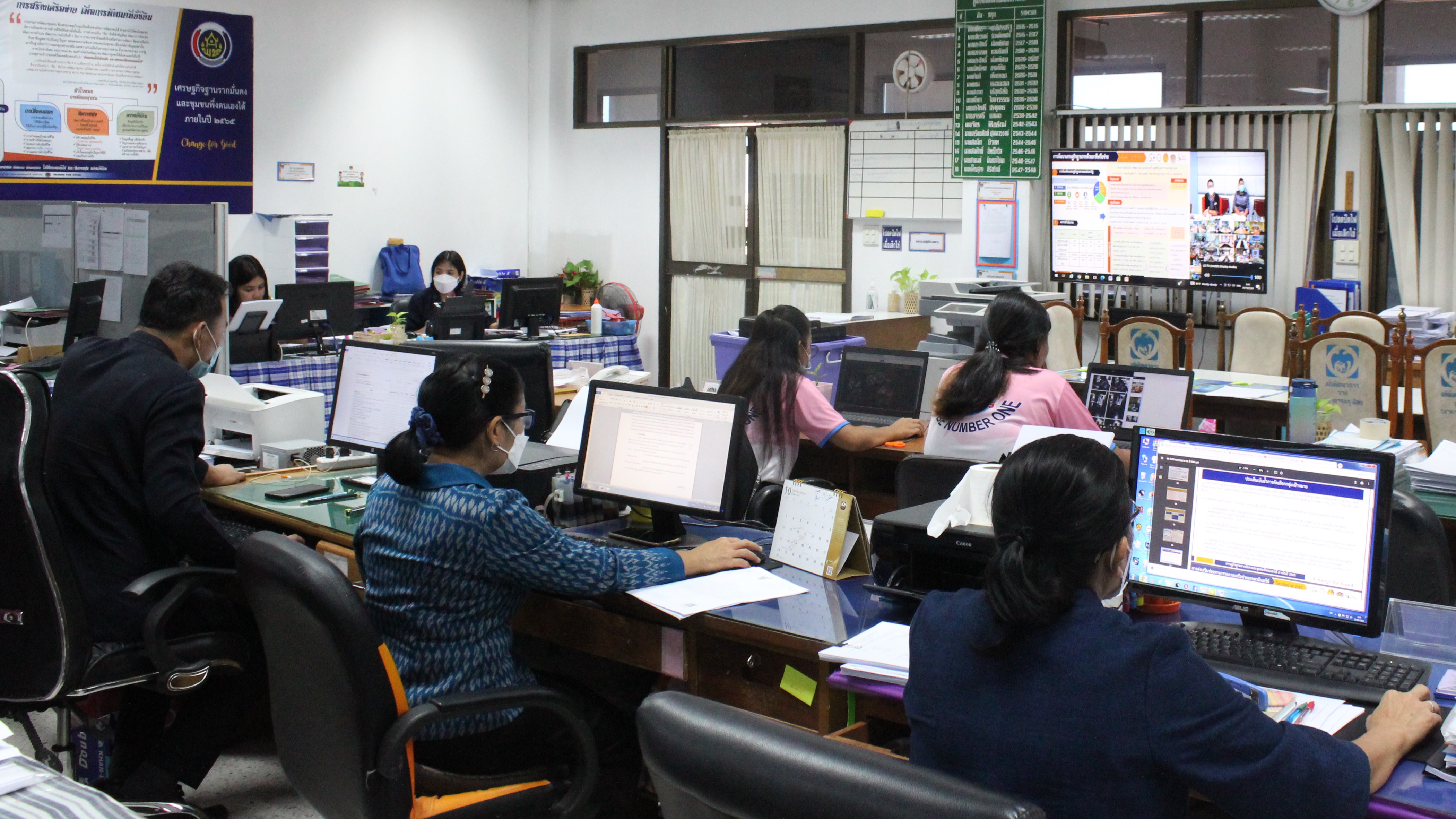 พช.ยโสธร ร่วมประชุมมอบนโยบายและแนวทางการดำเนินงานพัฒนาชุมชน ประจำปีงบประมาณ พ.ศ. 2565 ??