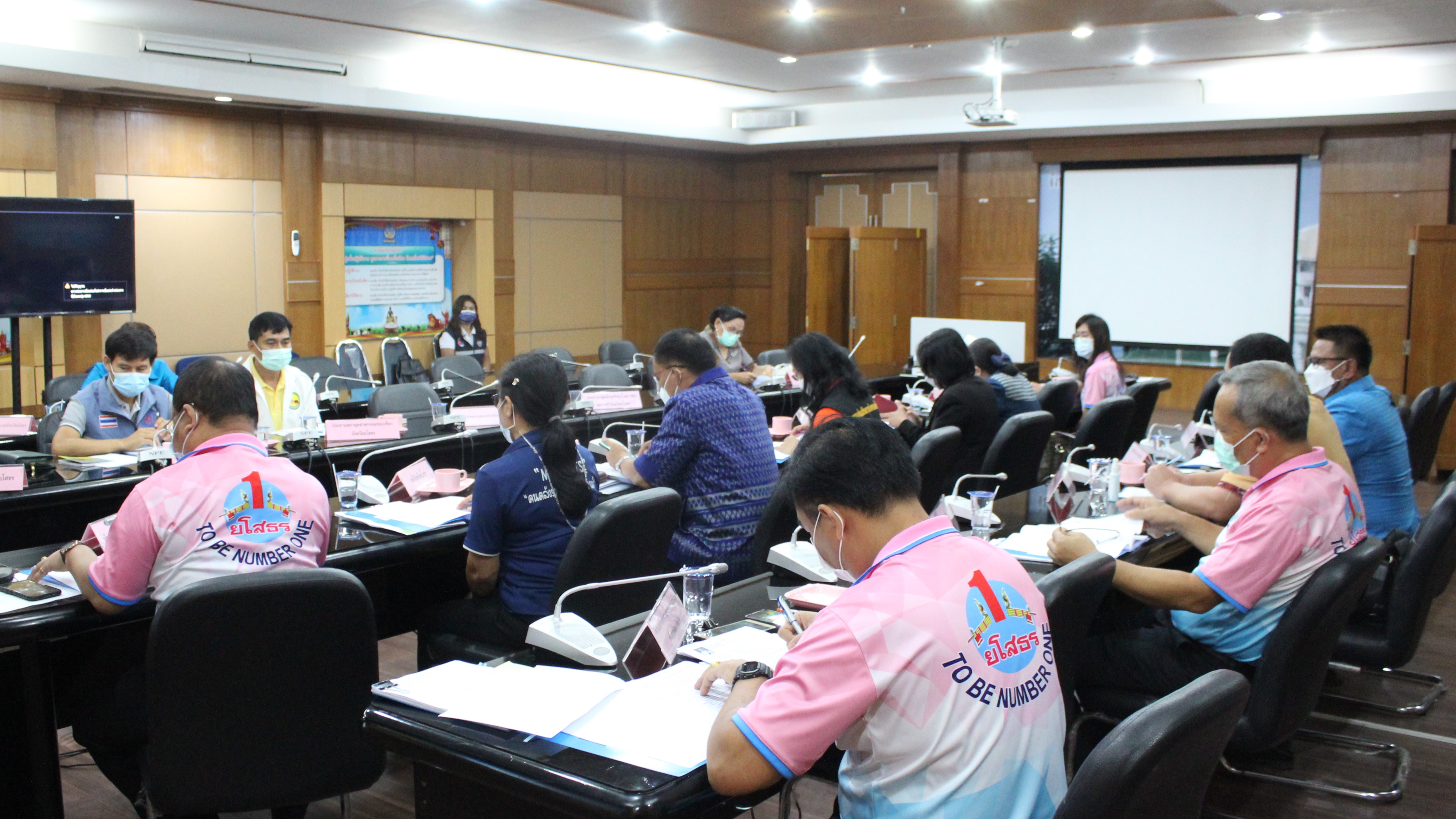 พช.ยโสธร  ประชุมคณะกรรมการร่วมภาครัฐและเอกชนเพื่อพัฒนา และแก้ไขปัญหาทางเศรษฐกิจ จังหวัดยโสธร (กรอ.จังหวัดยโสธร) ครั้งที่ 3/2564 ?