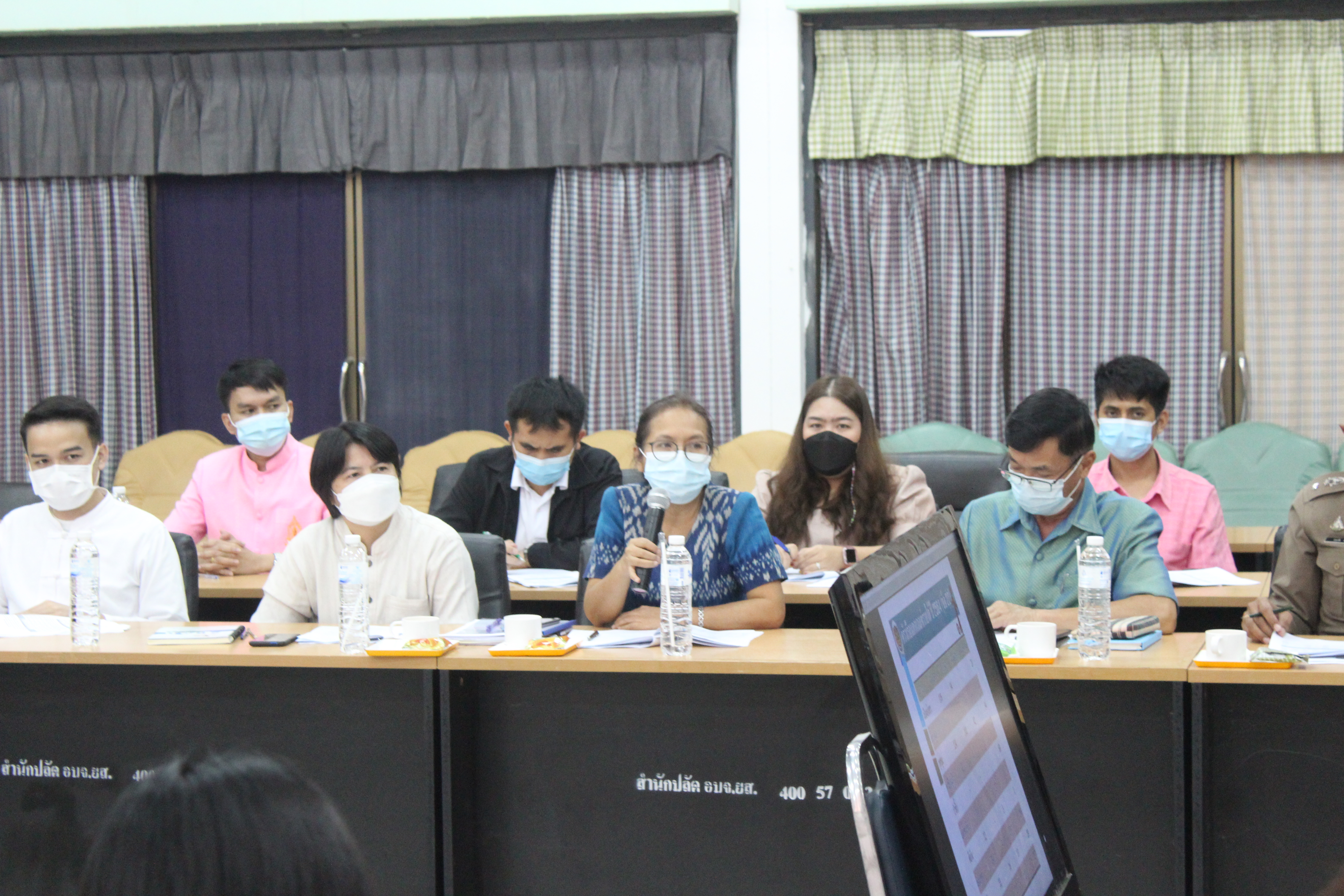 พช.ยโสธร ประชุมรับรองคุณภาพข้อมูลความจำเป็นพื้นฐาน (จปฐ.) และข้อมูลพื้นฐานระดับหมู่บ้าน (กชช.2ค) ระดับจังหวัดยโสธร ประจำปี 2564