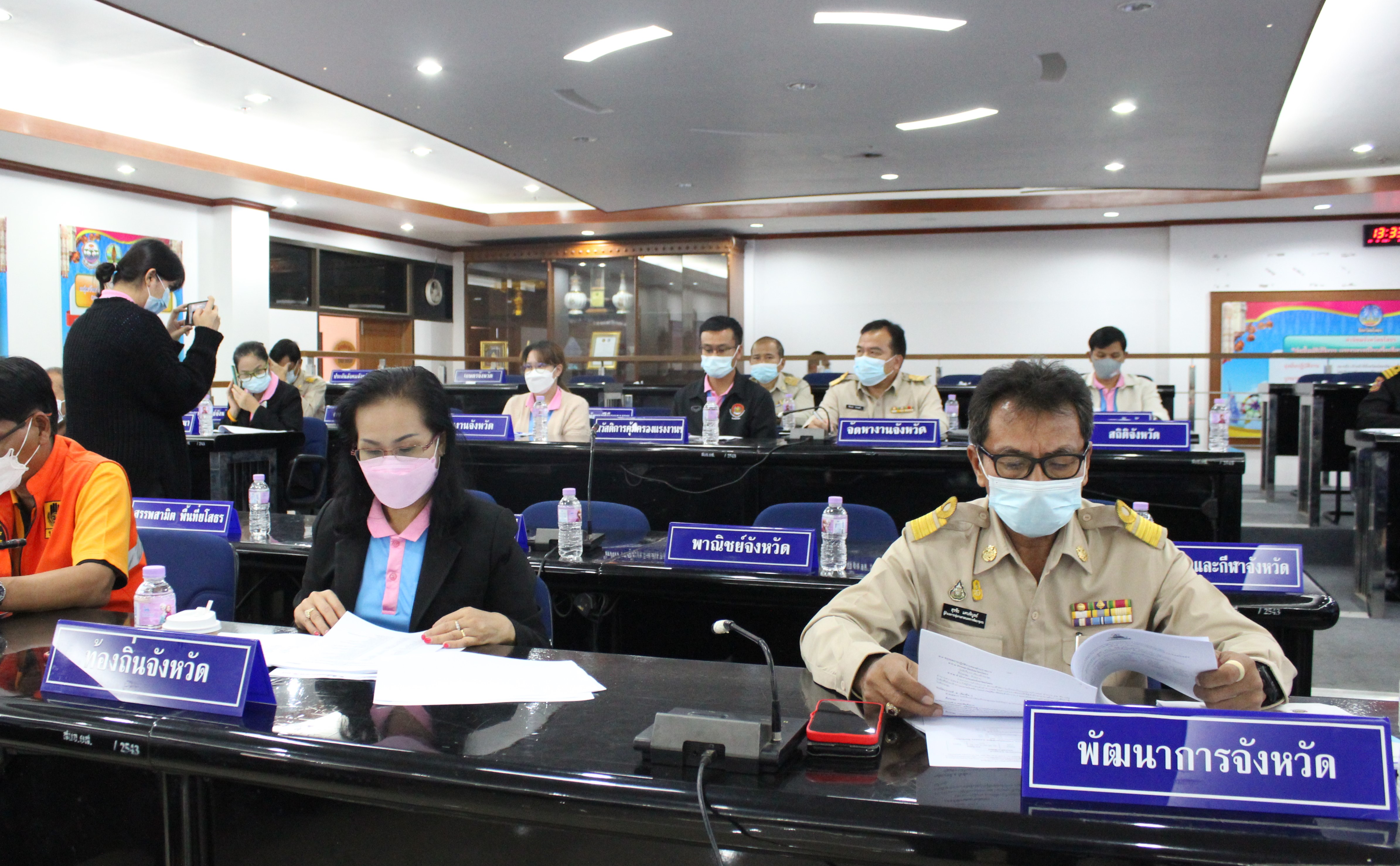 พช.ยโสธร คณะกรรมการรักษาความมั่นคงและสงบเรียบร้อยจังหวัดยโสธร  ประจำเดือนตุลาคม ครั้งที่ 8/2564?