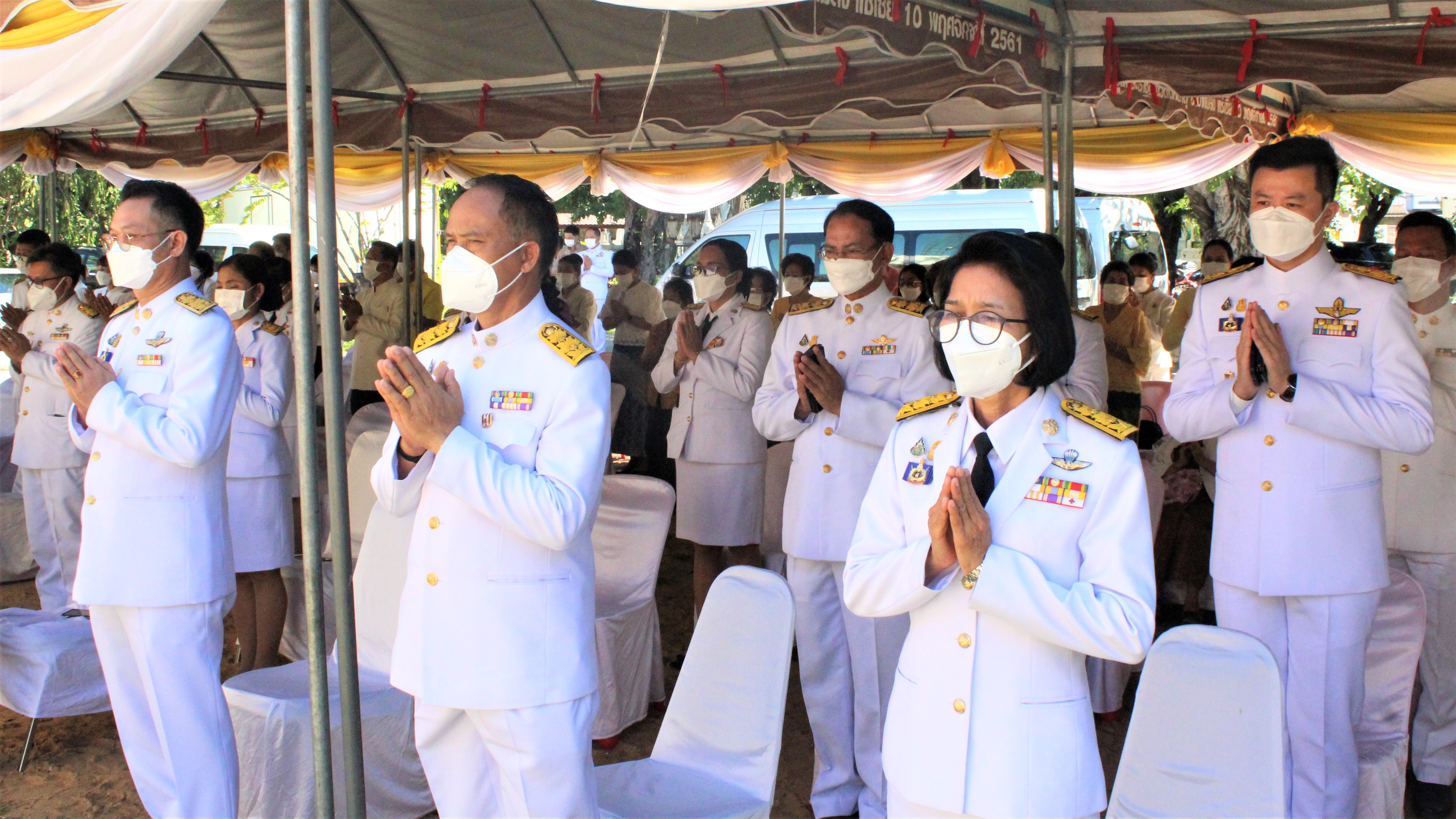 พช.ยโสธร ร่วมงานพิธีถวายผ้าพระกฐินพระราชทาน ประจำปีพุทธศักราช 2564 ของกรมป้องกันและบรรเทาสาธารณะภัย ?