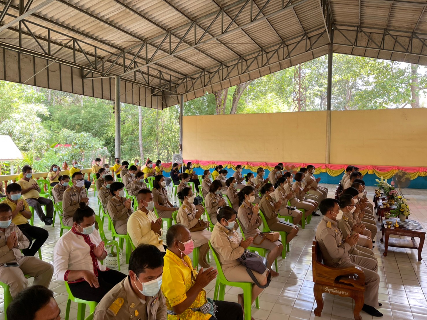 พช.ยโสธร กิจกรรมเนื่องในวันคล้ายวันสถาปนากรมการพัฒนาชุมชน ครบรอบปีที่ 59 และย่างก้าวสู่ปีที่ 60