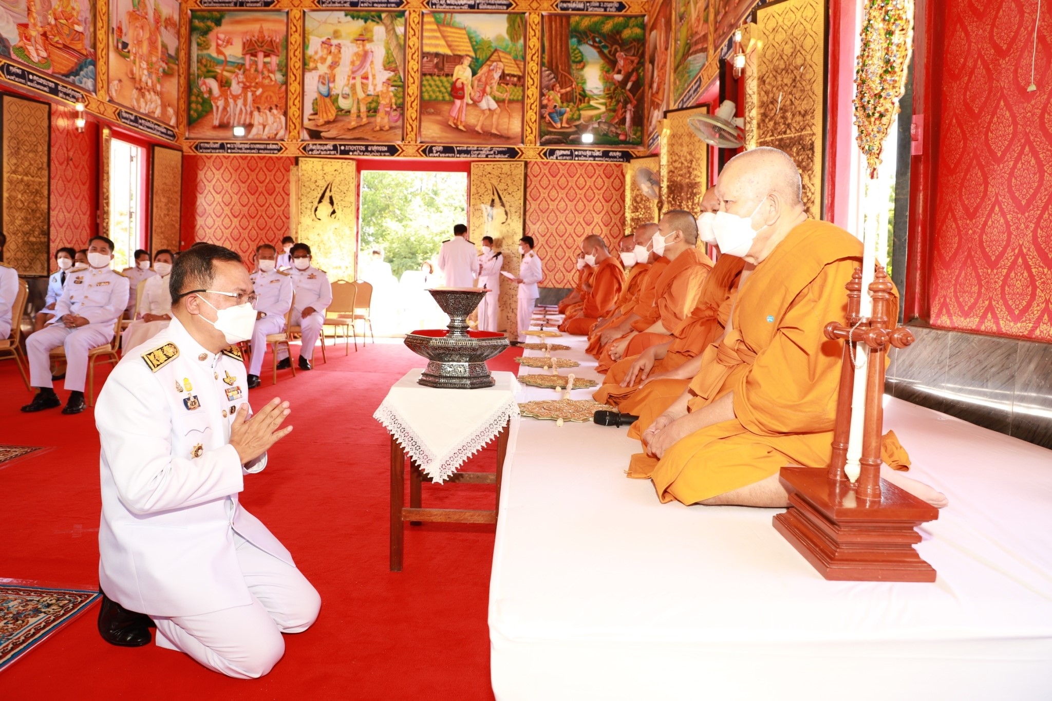 พช.ยโสธร ร่วมงานพิธีถวายผ้าพระกฐินพระราชทาน ประจำปีพุทธศักราช 2564 ของกรมป้องกันและบรรเทาสาธารณะภัย ?