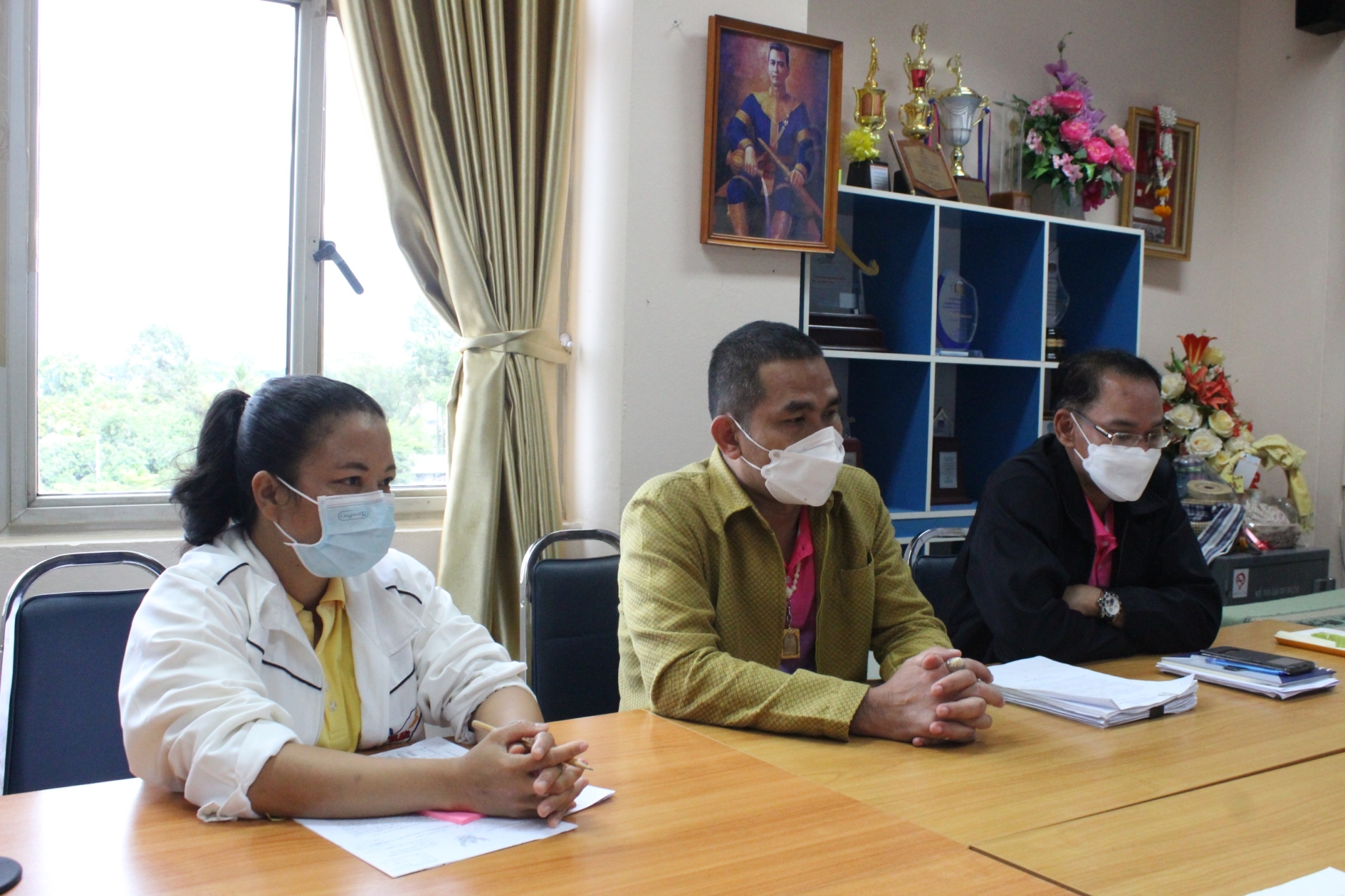 พช. ยโสธร  ต้อนรับเจ้าหน้าที่จากสำนักงานคณะกรรมการป้องกันและปราบปรามการทุจริตแห่งชาติ ประจำจังหวัดยโสธร ติดตามการดำเนินงานโครงการพัฒนาพื้นที่ต้นแบบการพัฒนาคุณภาพชีวิตตามหลักทฤษฎีใหม่ ประยุกต์สู่ “โคก หนอง นา พช.