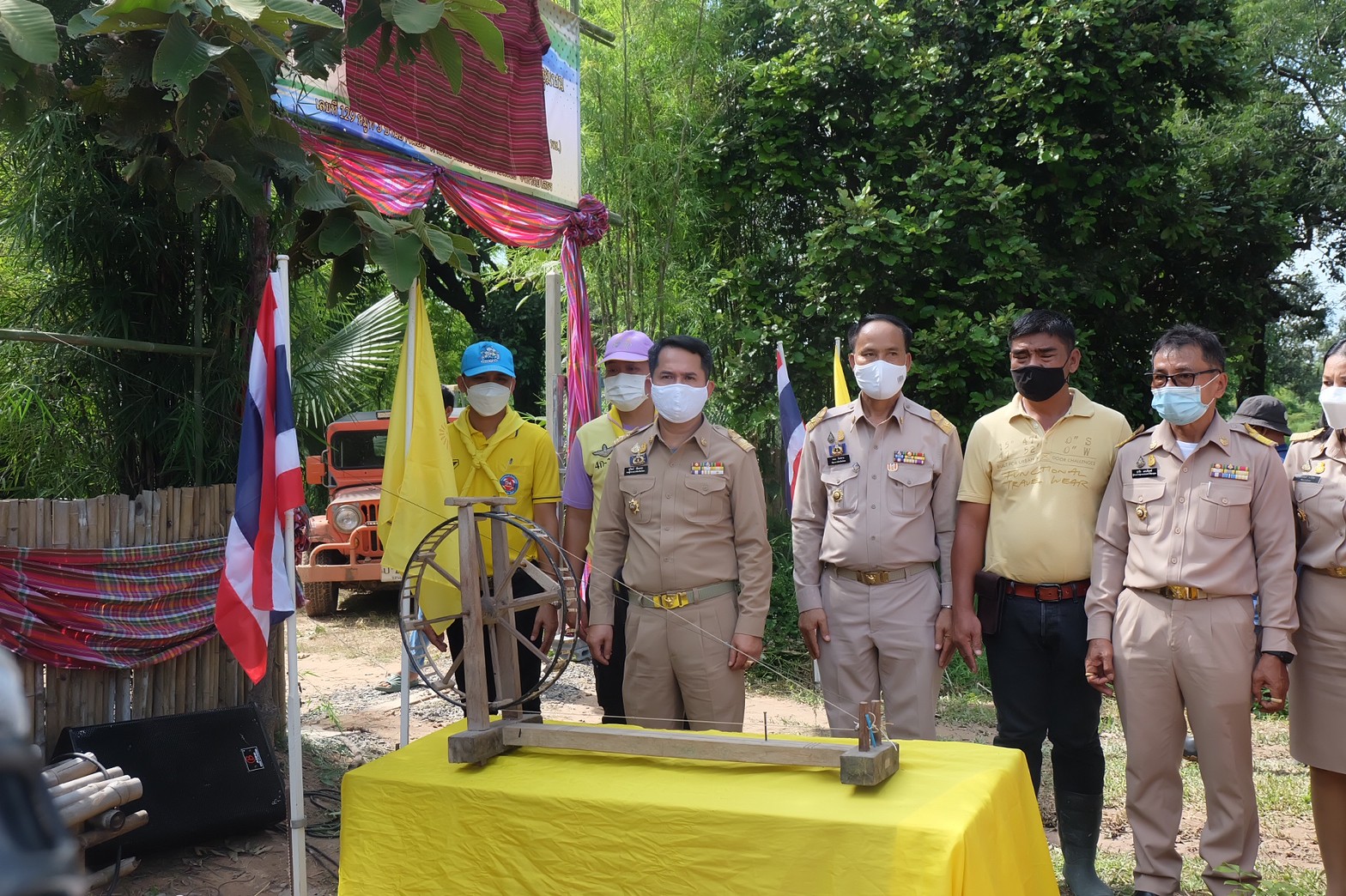 พช.ยโสธร เปิดศูนย์ผู้นำจิตอาสาพัฒนาชุมชน เพื่อเฉลิมพระเกียรติและถวายเป็นพระราชกุศล พระบาทสมเด็จพระปรเมนทร รามาธิบดีศรีสินทร มหาวชิราลงกรณ พระวชิรเกล้าเจ้าอยู่หัว รัชกาลที่ ๑๐ เนื่องในโอกาสเฉลิมพระชนมพรรษา           28 กรกฎาคม 2565